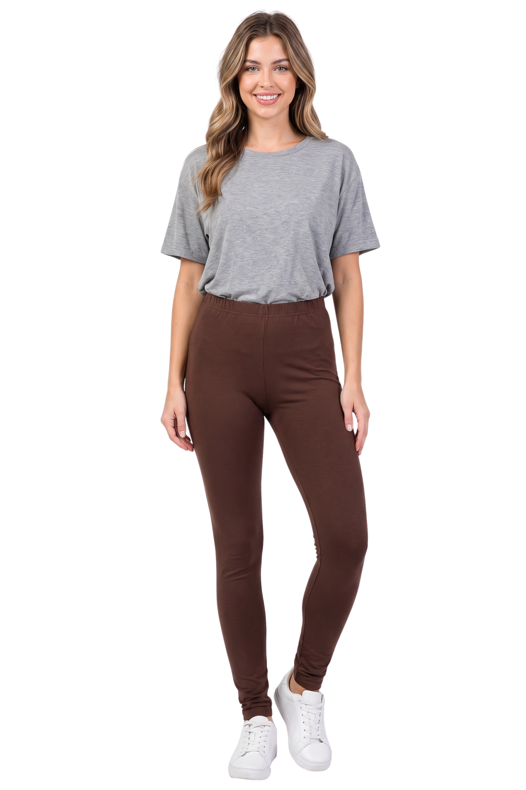 Buttery Smooth Basic Solid Leggings | EEVEE