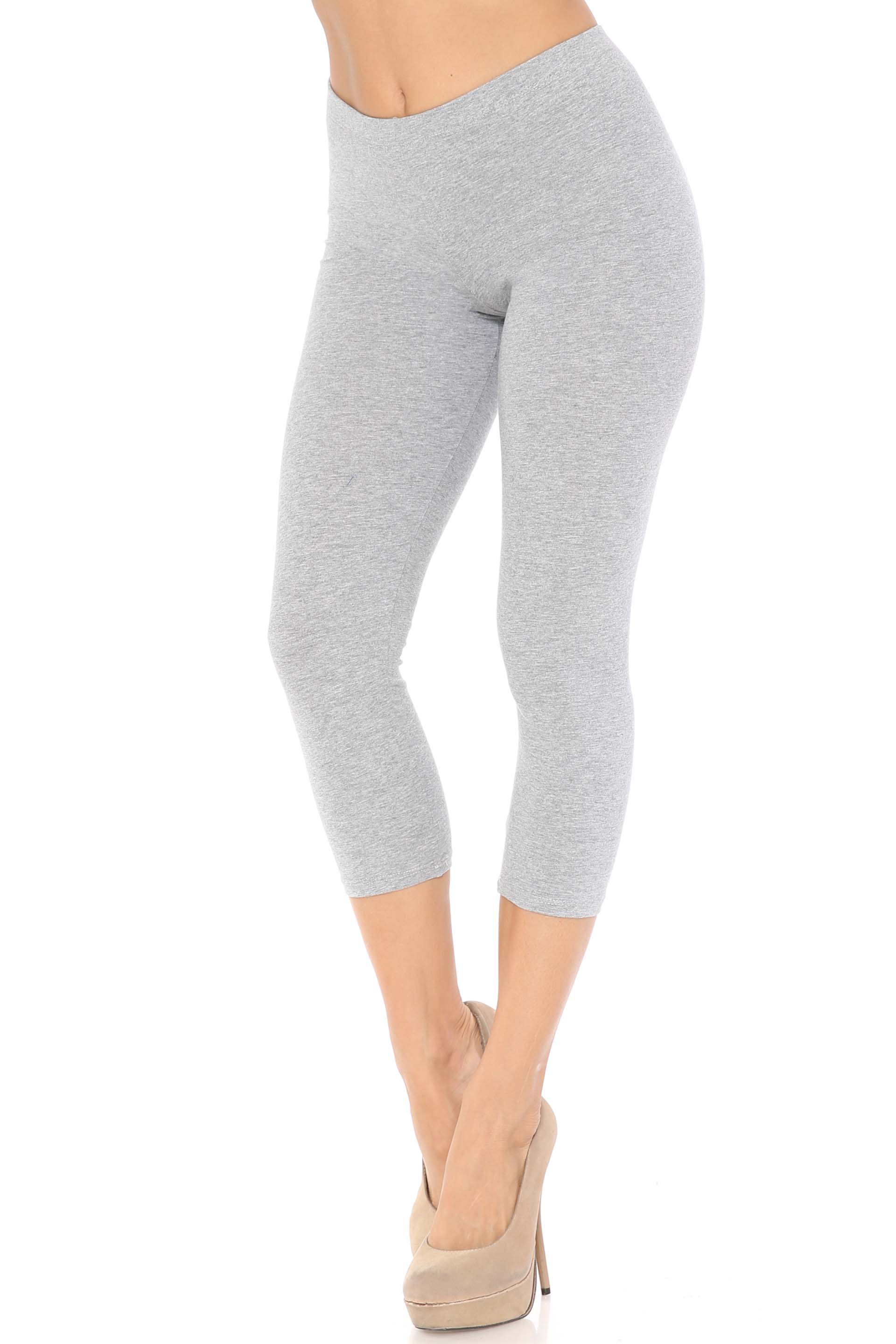 USA Cotton Capri Length Leggings