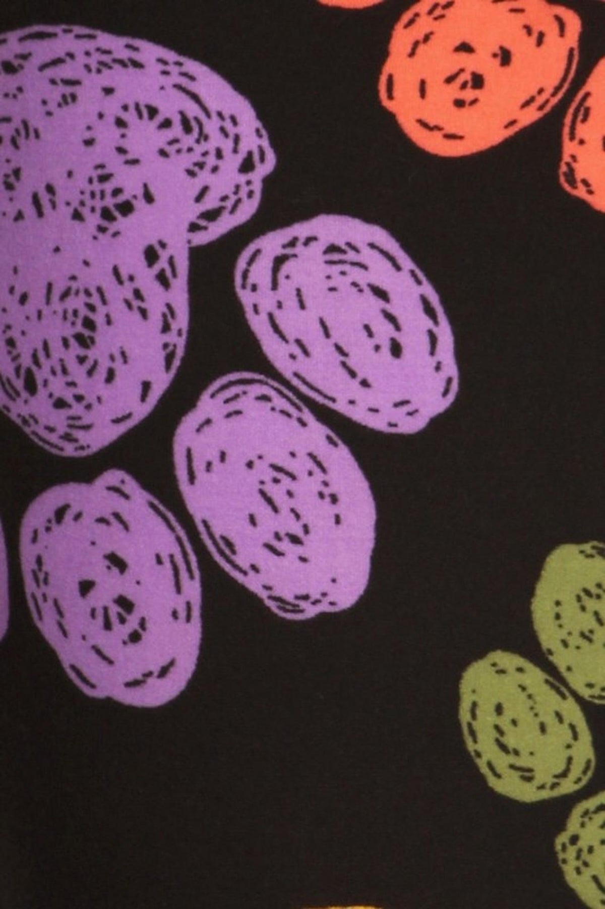 Buttery Smooth Paw Print Bell Bottom Leggings
