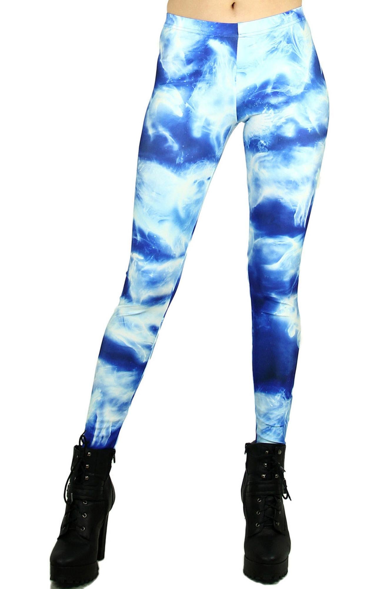 Smokey Blue Leggings