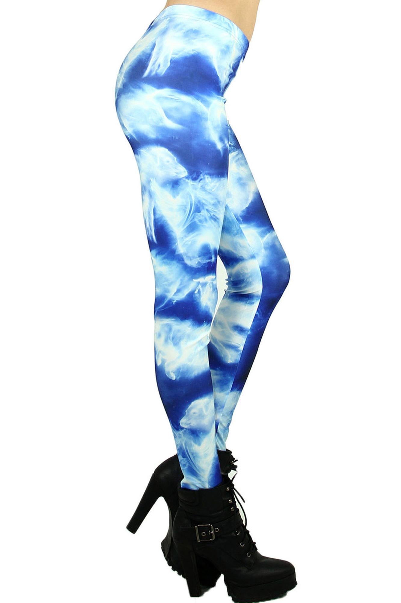 Smokey Blue Leggings