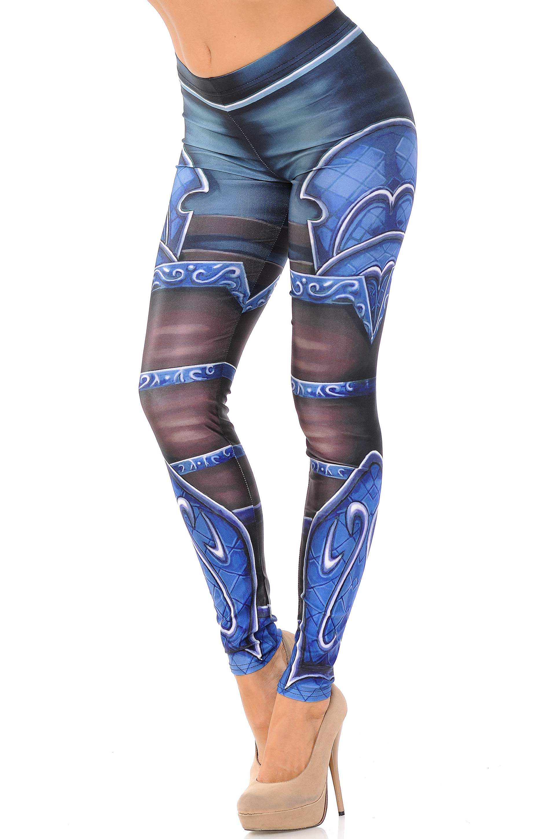 Premium Graphic Print Legend Armor Leggings
