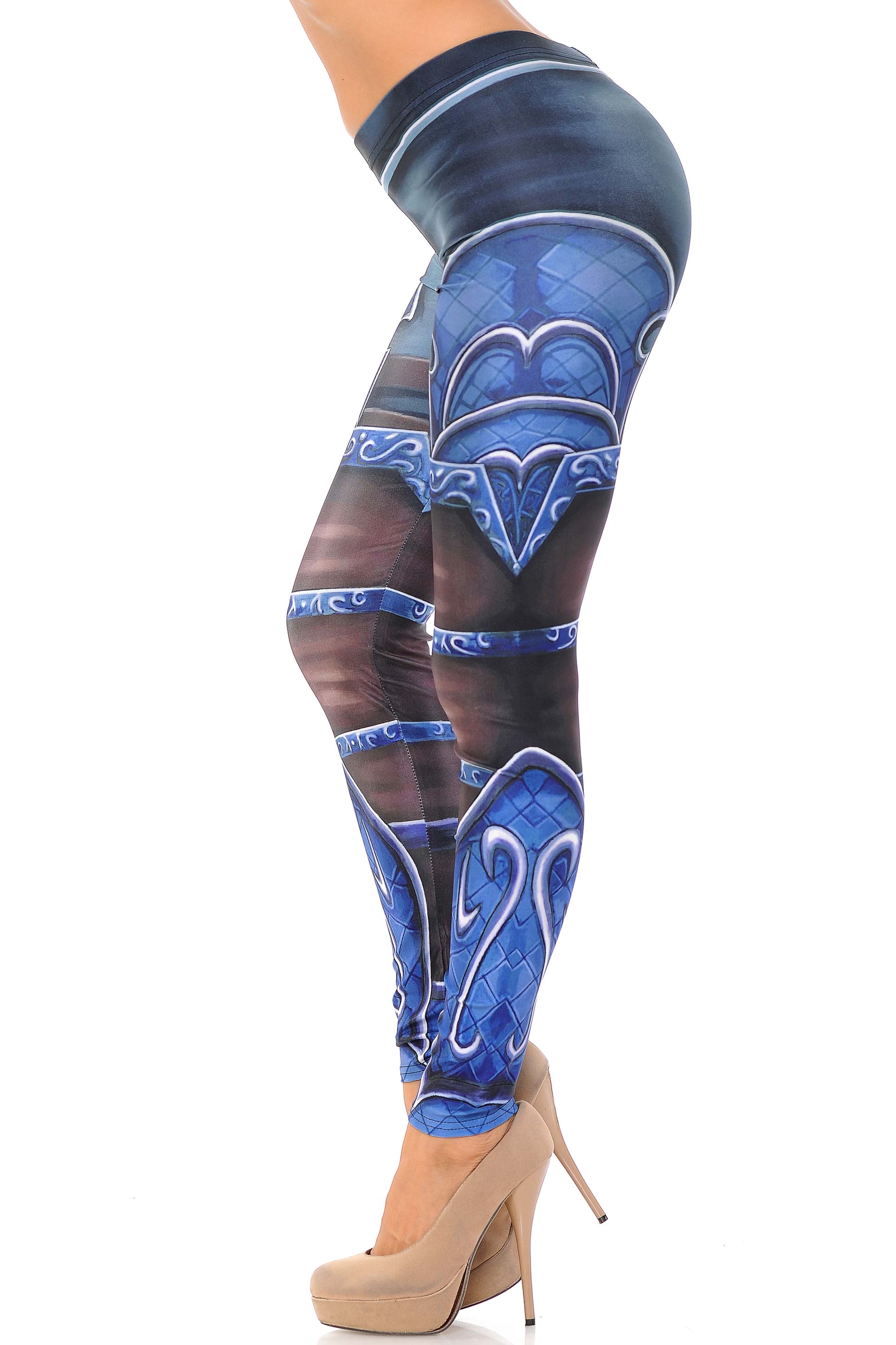 Premium Graphic Print Legend Armor Leggings