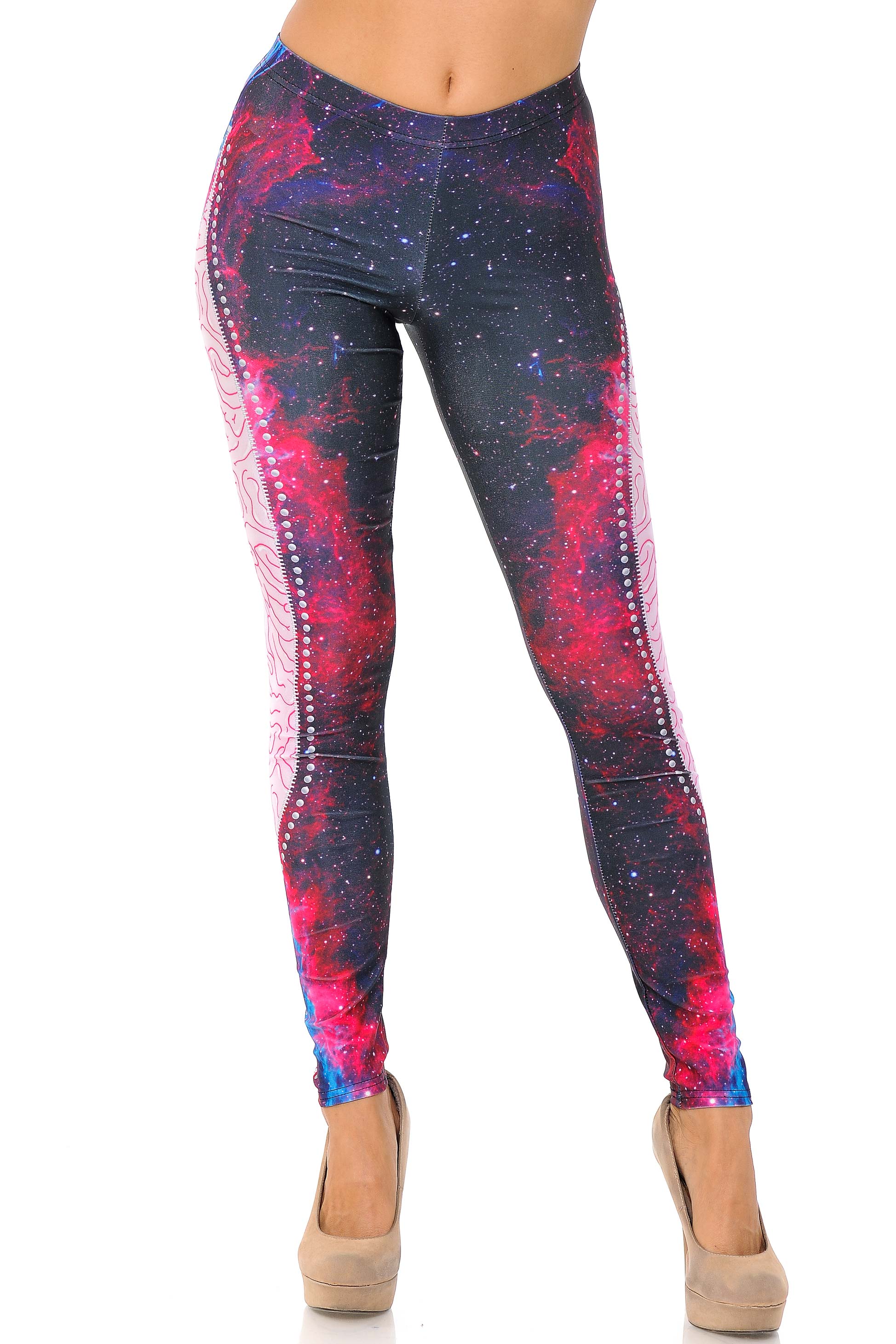 Premium Graphic Print Galaxy Exposure Leggings