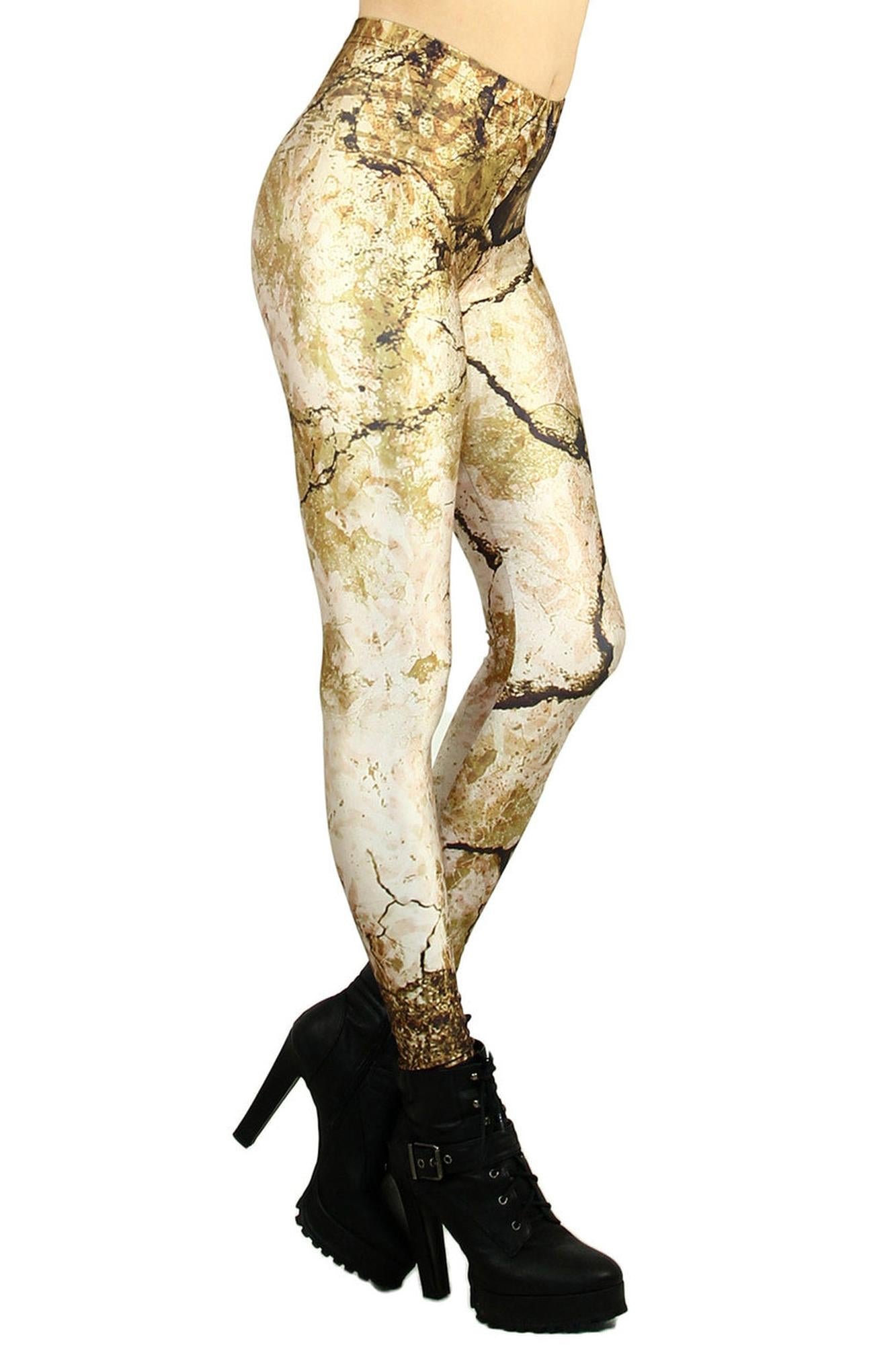 Cracked Stone Leggings