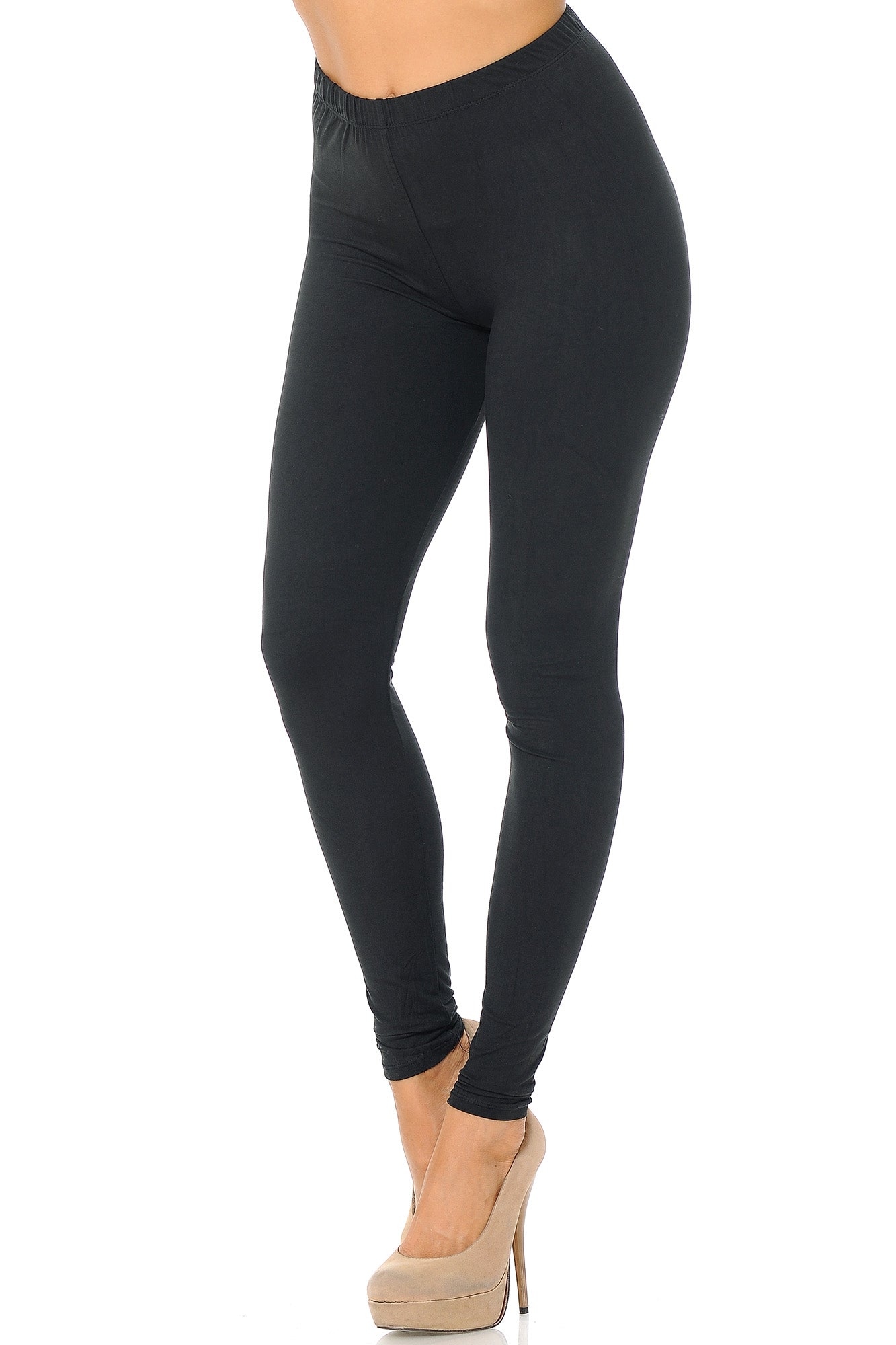 Buttery Smooth Basic Solid Leggings | EEVEE