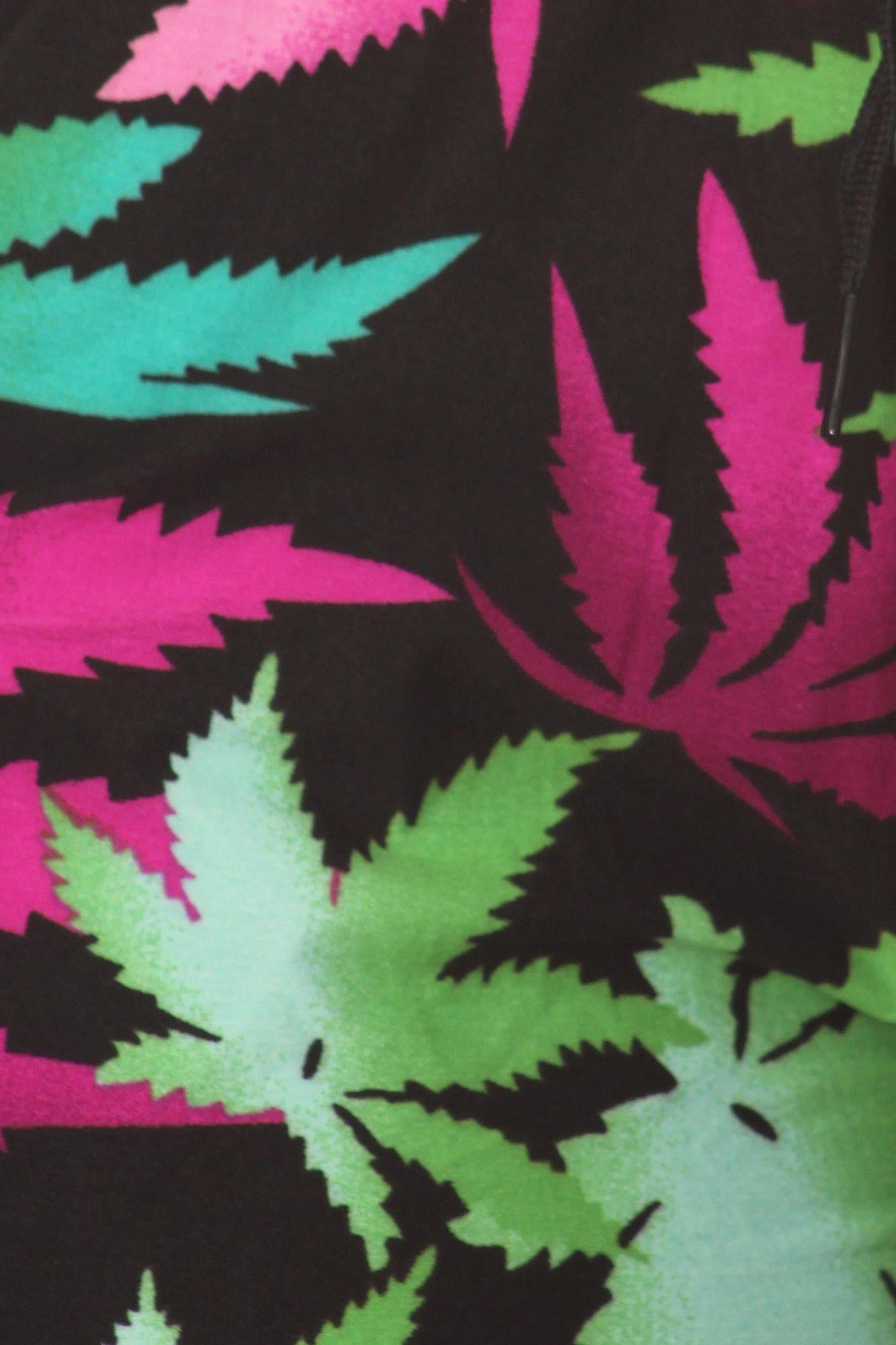Buttery Smooth Fuchsia Marijuana Joggers