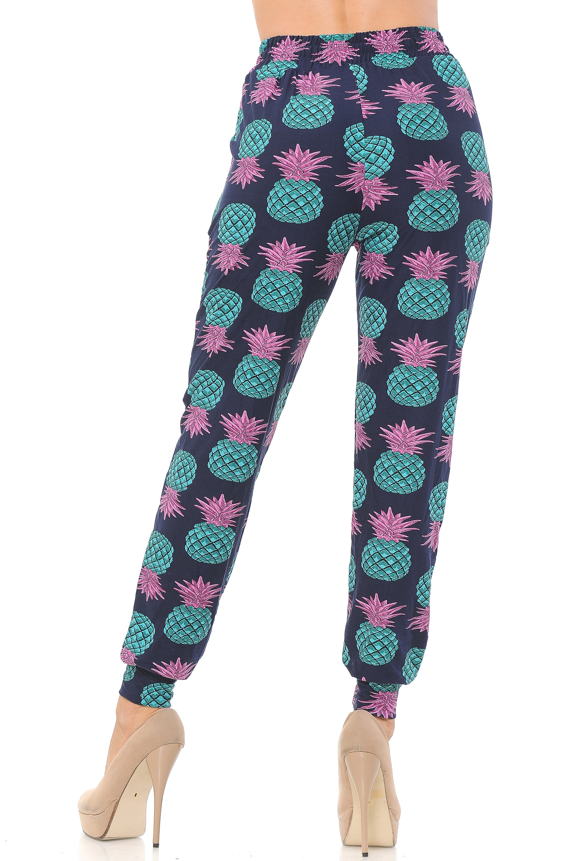 Brushed Teal Pineapple Women's Joggers