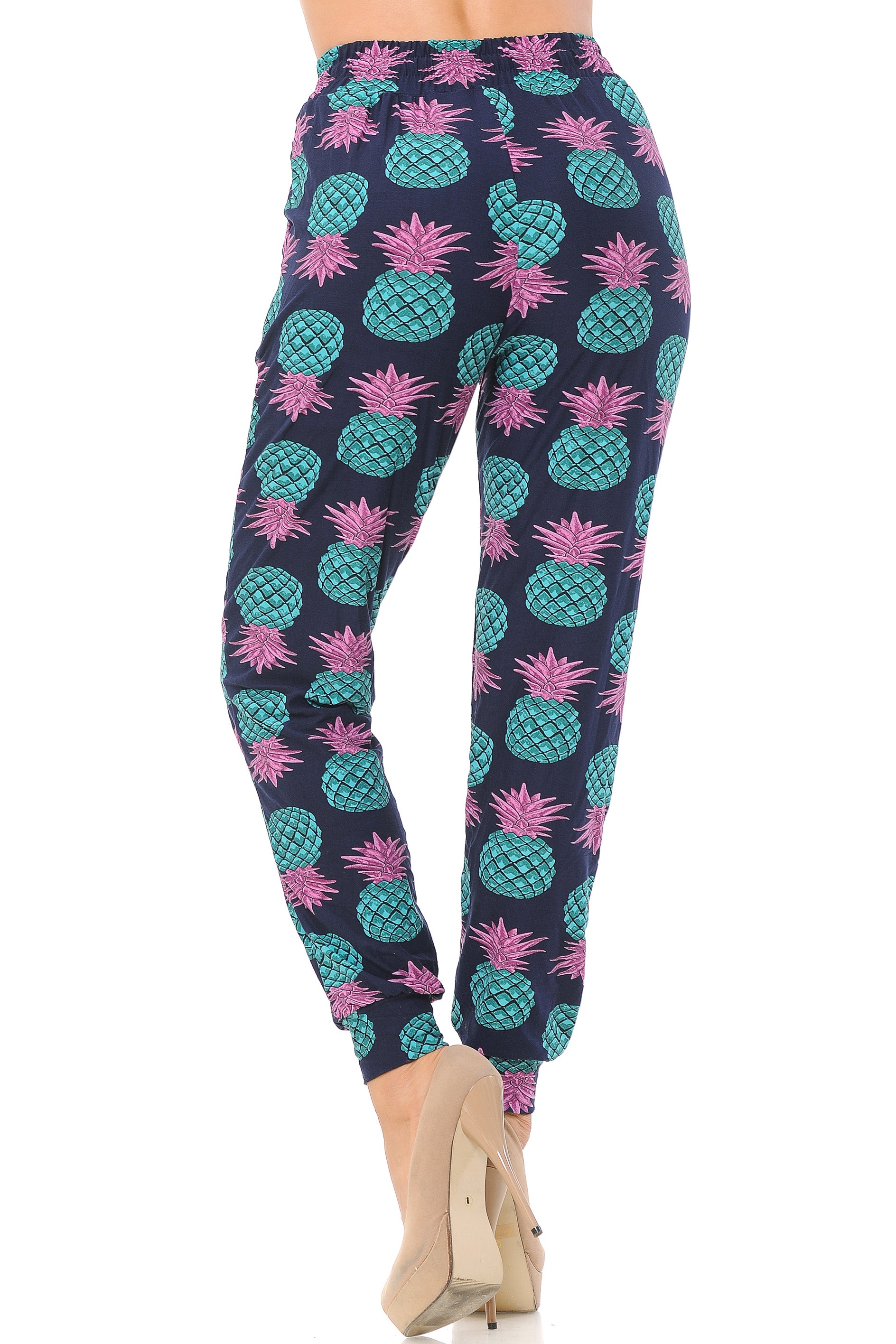 Brushed Teal Pineapple Women's Joggers