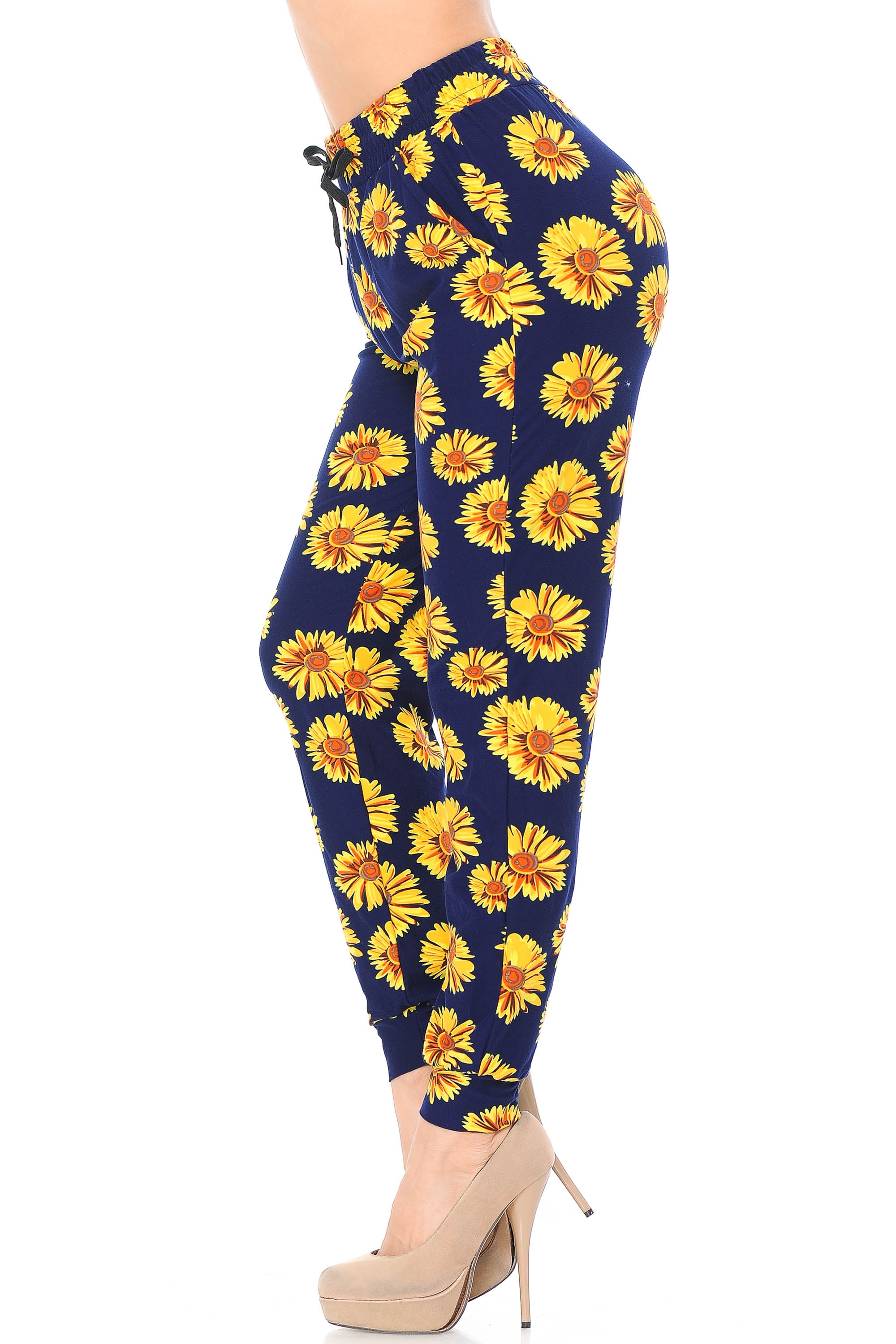 Brushed Summer Daisy Joggers