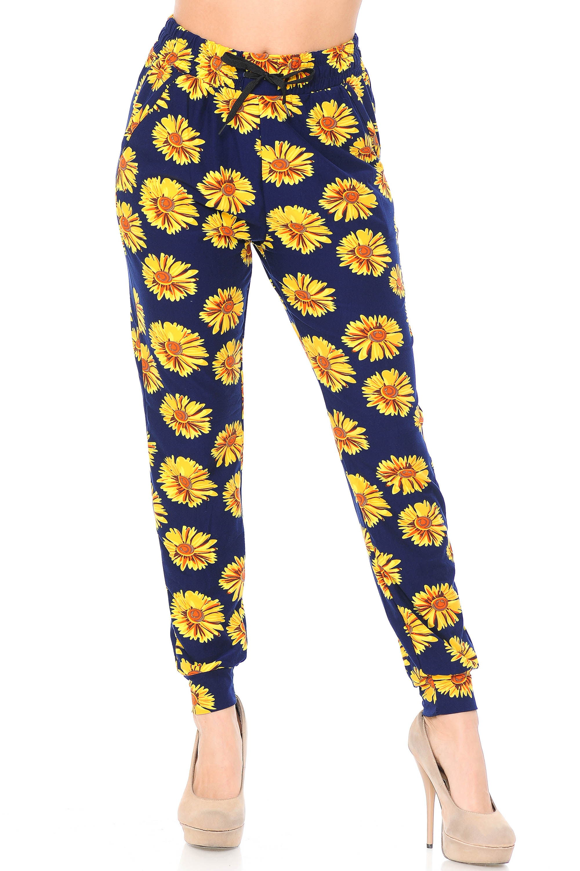Brushed Summer Daisy Joggers