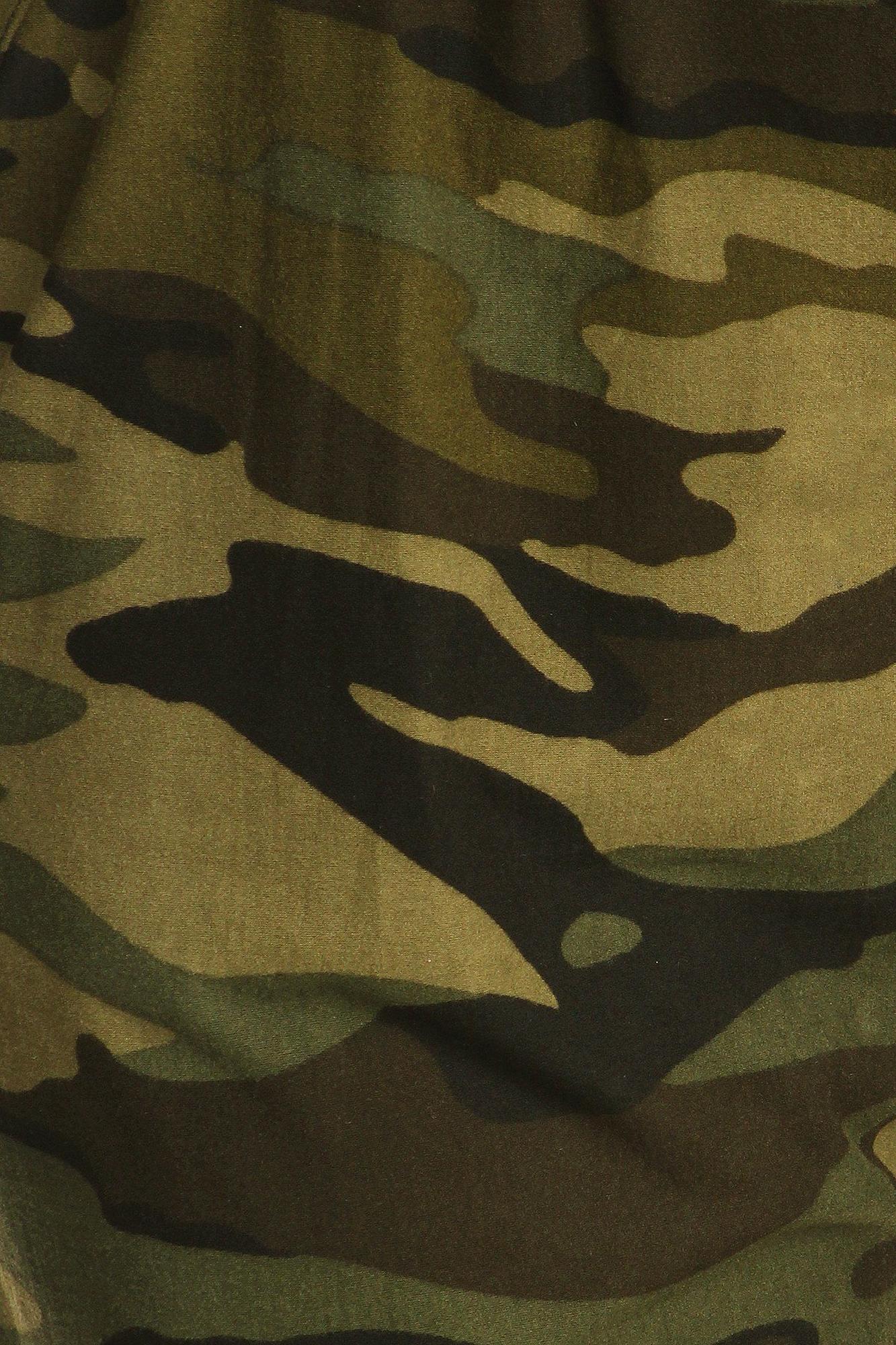 Buttery Smooth Olive Camouflage Joggers | EEVEE