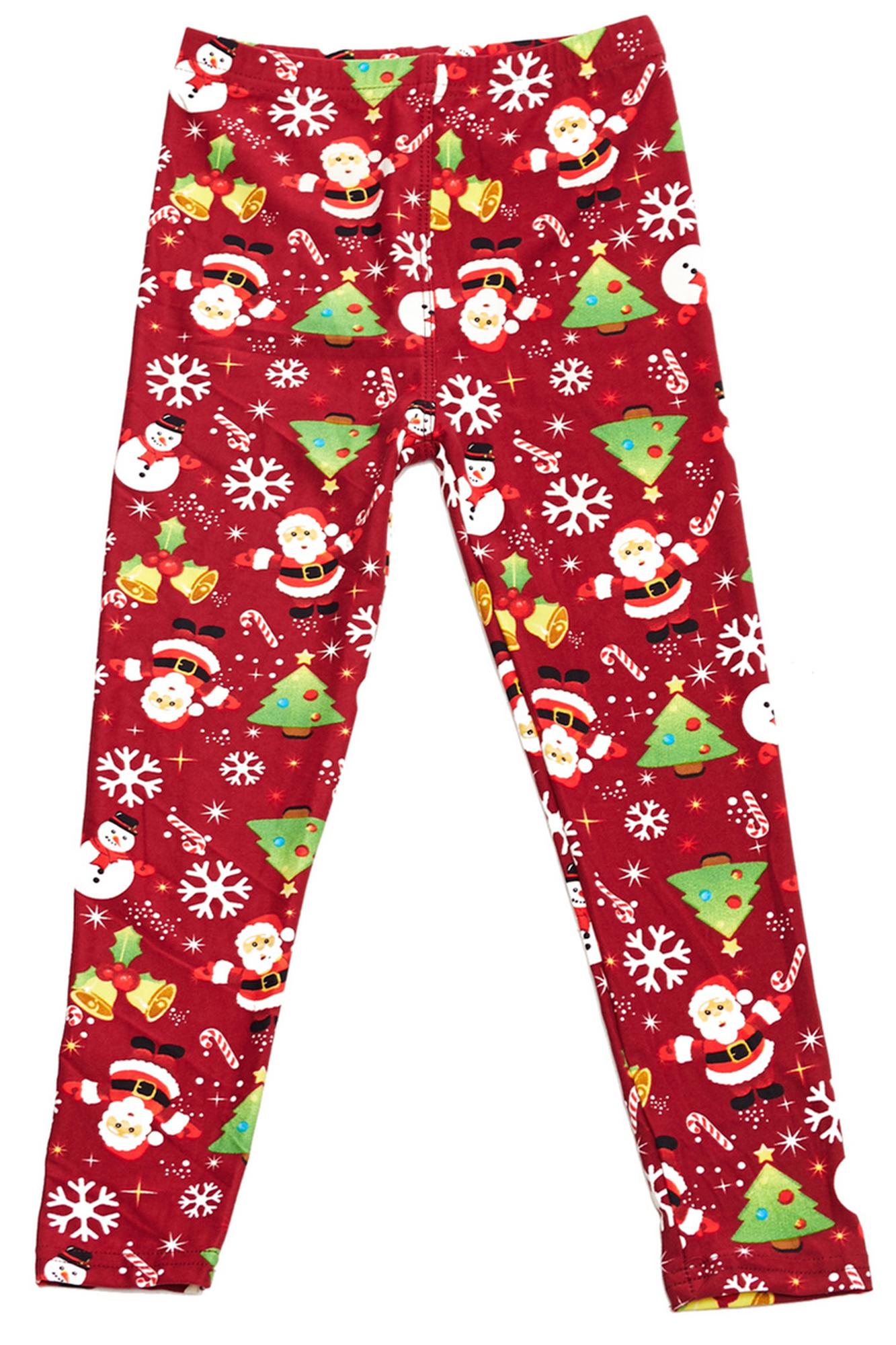 Buttery Smooth Christmas Delight Kids Leggings