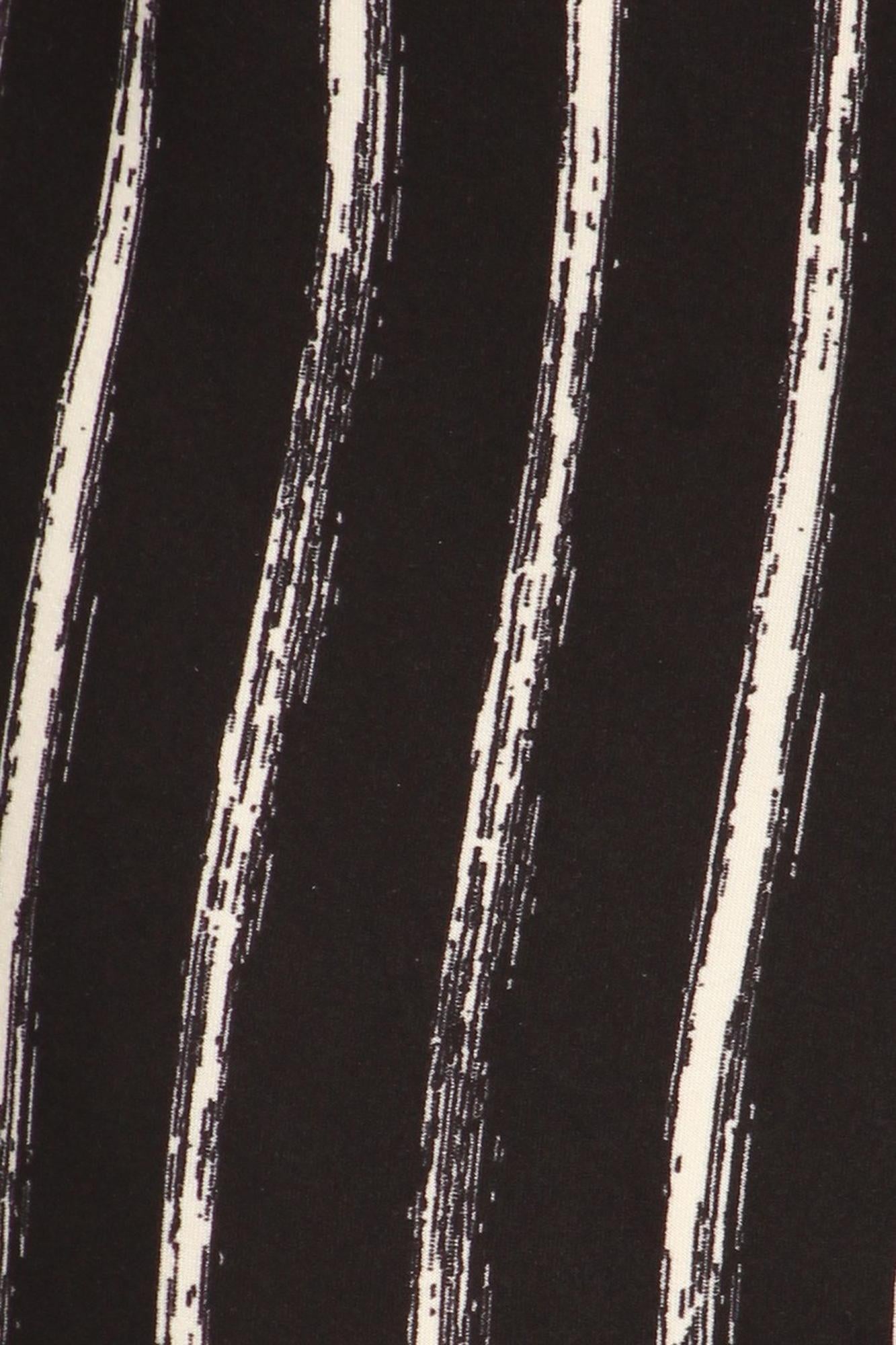 Brushed Rustic Pinstripe Kids Leggings