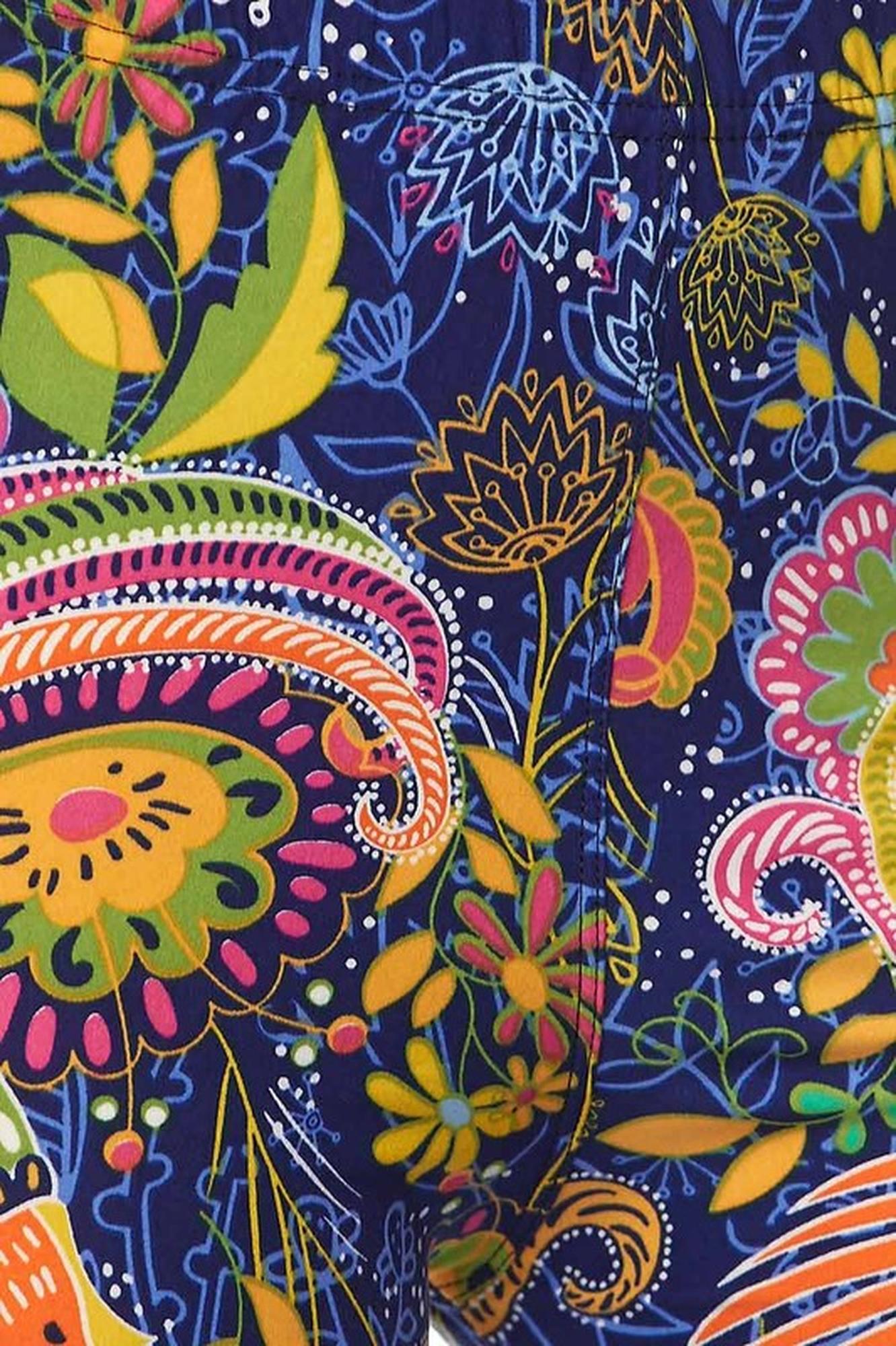 Buttery Smooth Dazzling Rainbow Paisley Kids Leggings