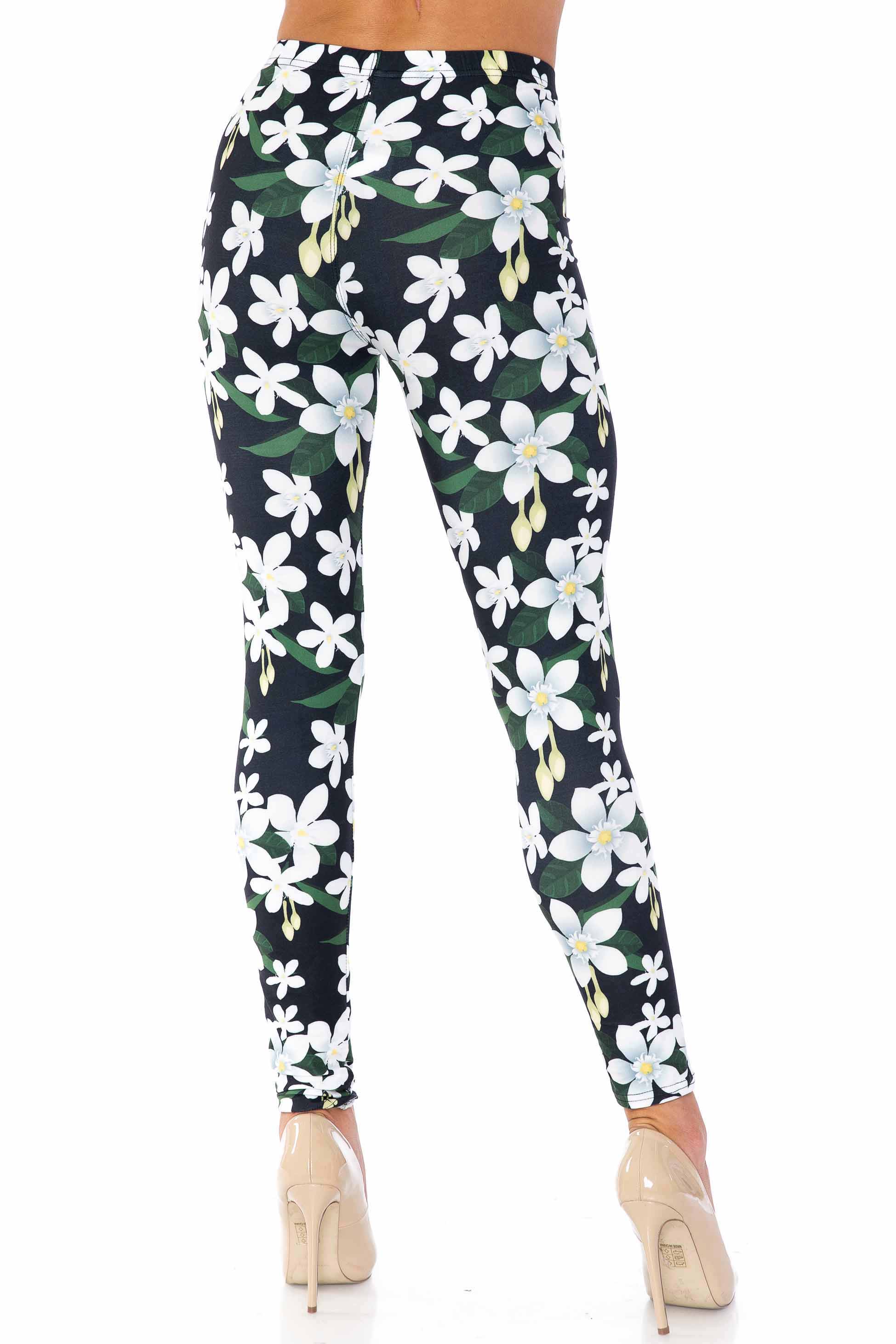 Creamy Soft Daisy Bloom Kids Leggings | USA Fashion™