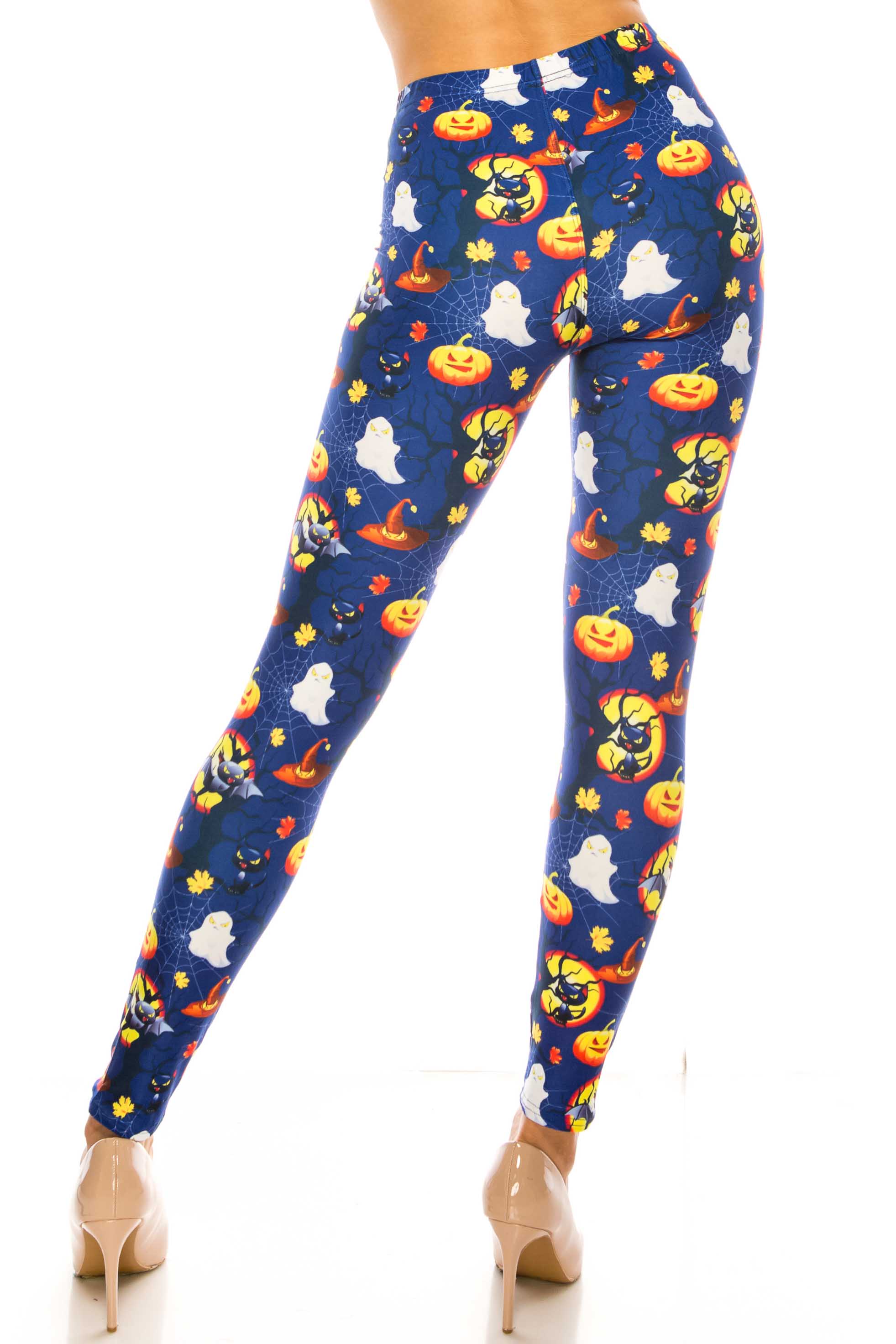 Creamy Soft Halloween Critters Kids Leggings | USA Fashion™