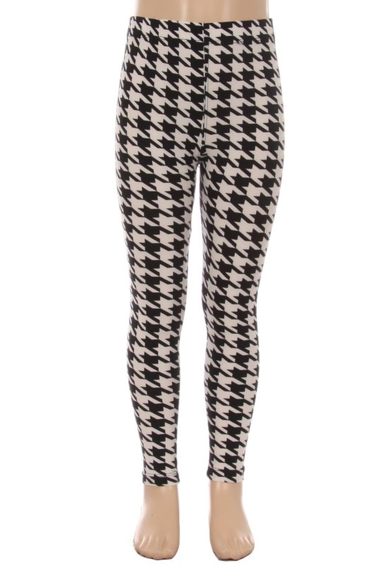 Houndstooth Kids Leggings