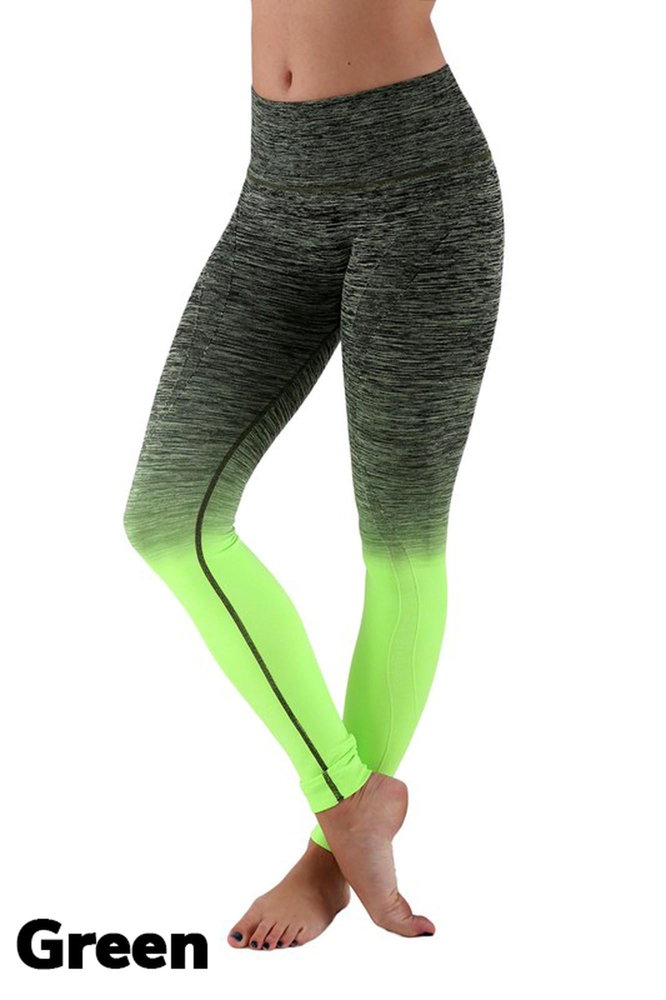 Ombre Fusion Workout Plus Size Leggings