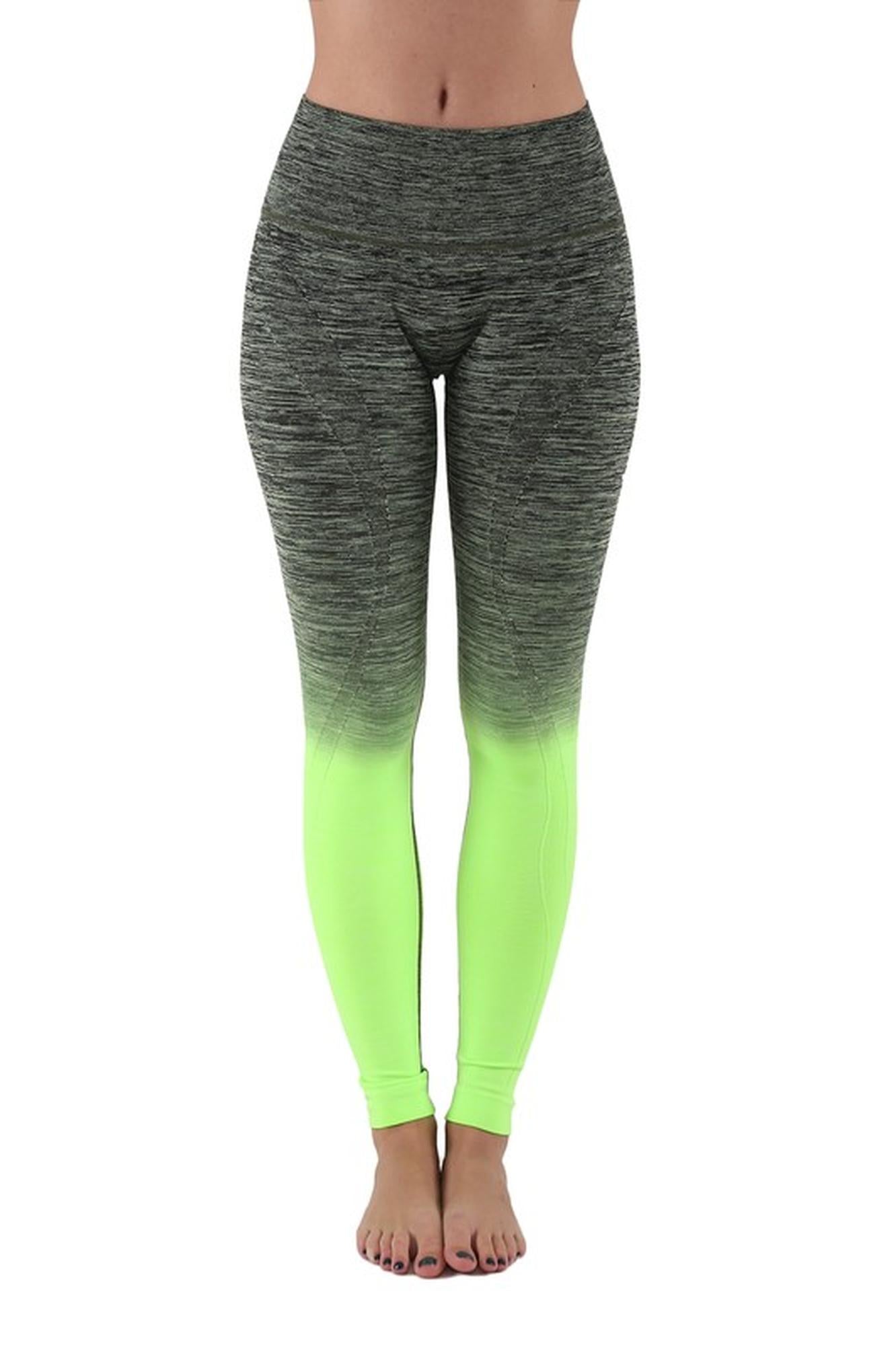 Ombre Fusion Workout Plus Size Leggings