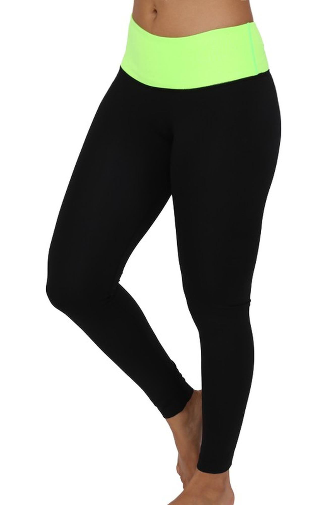 Contrast Women's Basic Workout Leggings