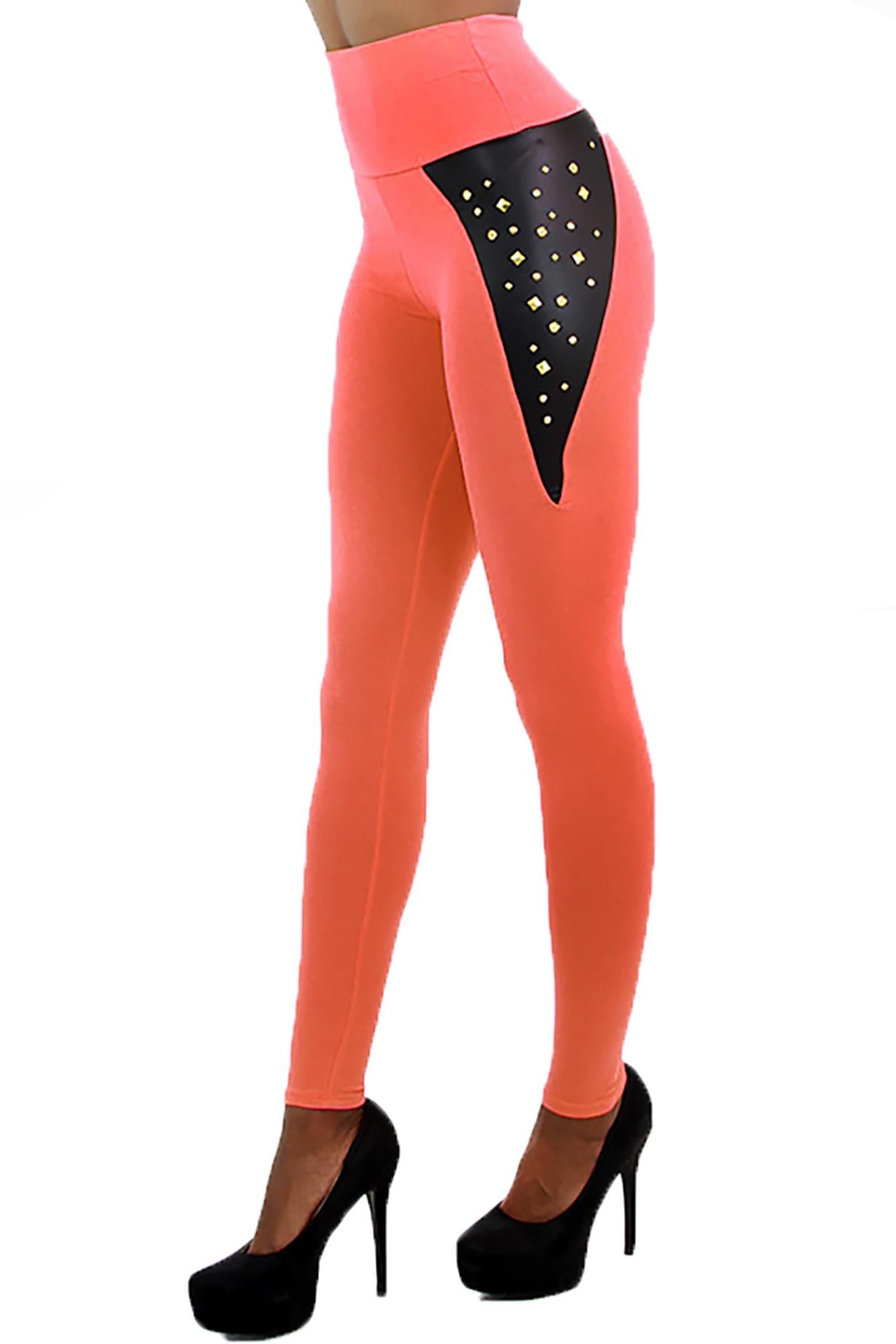 Obsession Cotton Studded Leggings