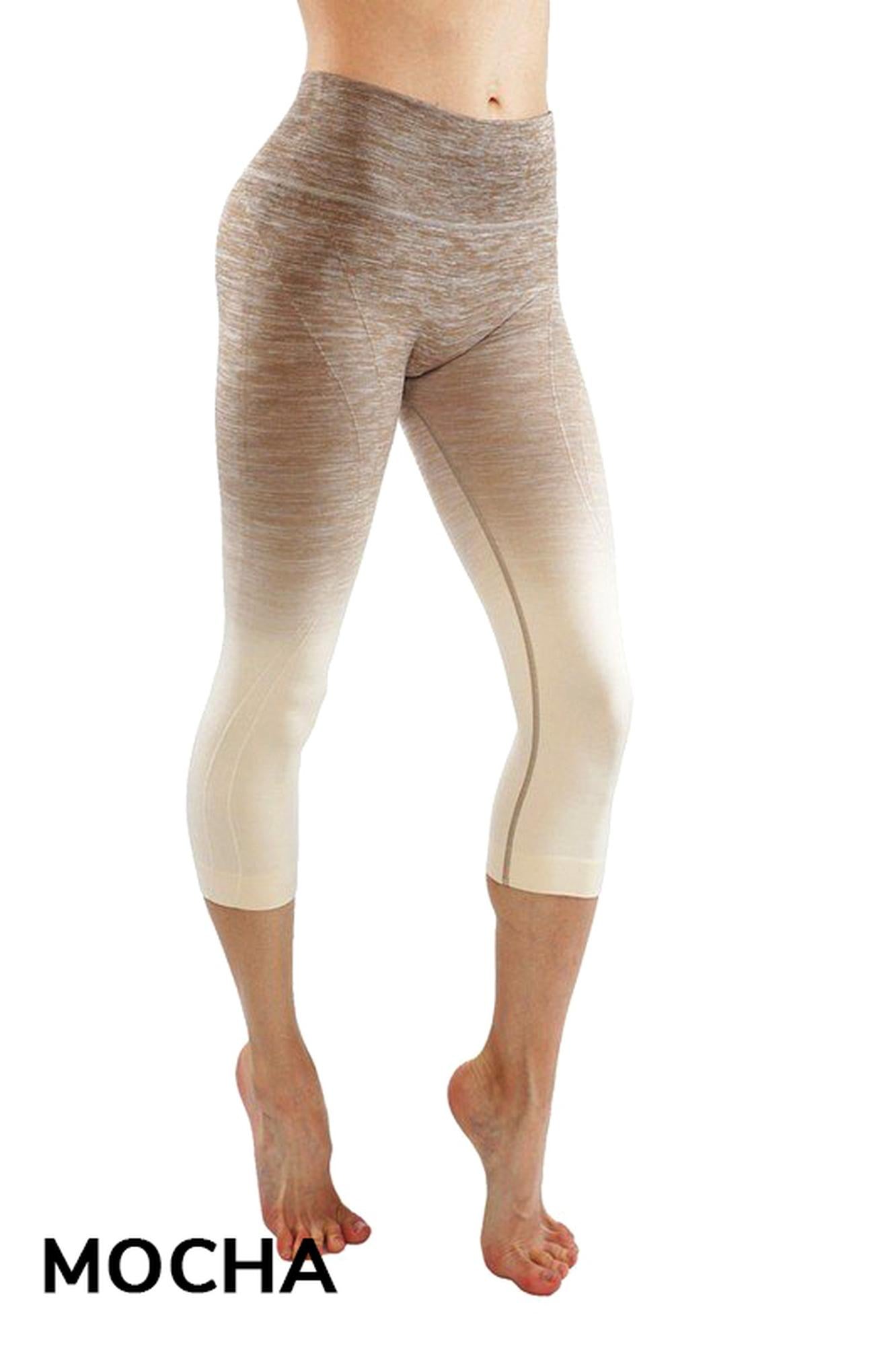 Ombre Fusion Workout Plus Size Capris