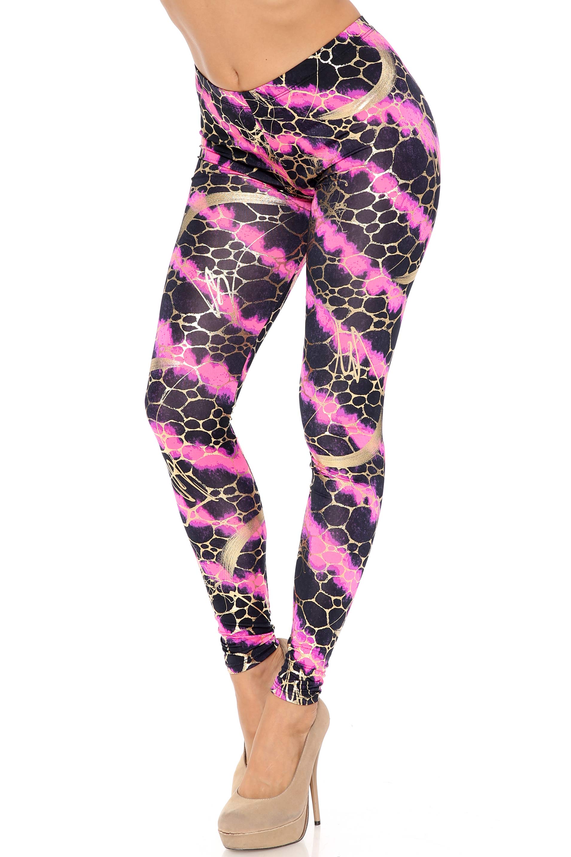 Colorcade Plus Size Leggings - Made in USA - LIMITED EDITION