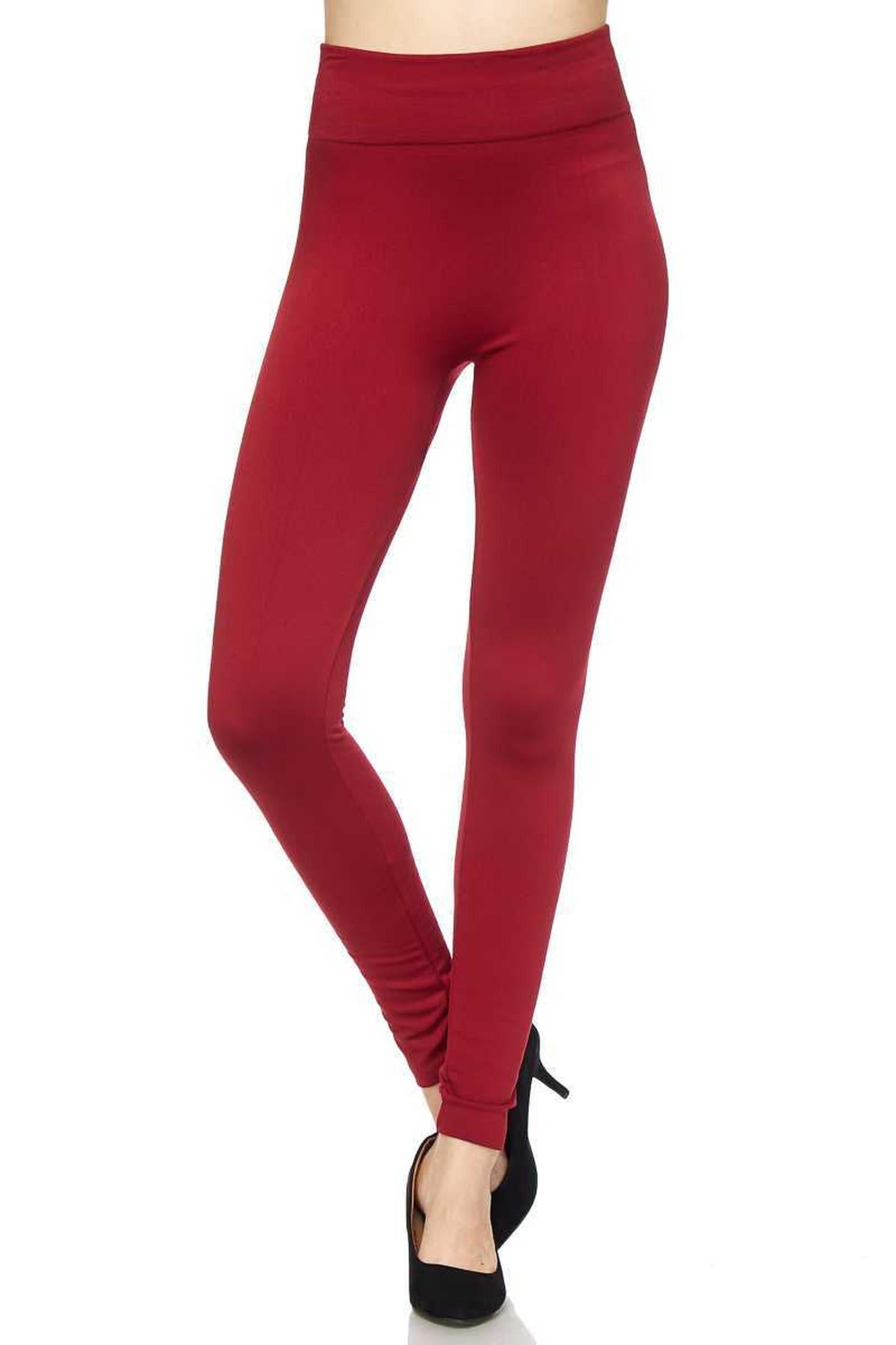 Fleece Lined Plus Size Leggings