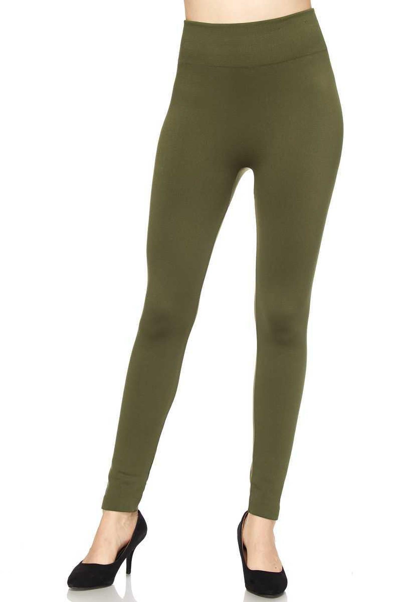 Fleece Lined Plus Size Leggings