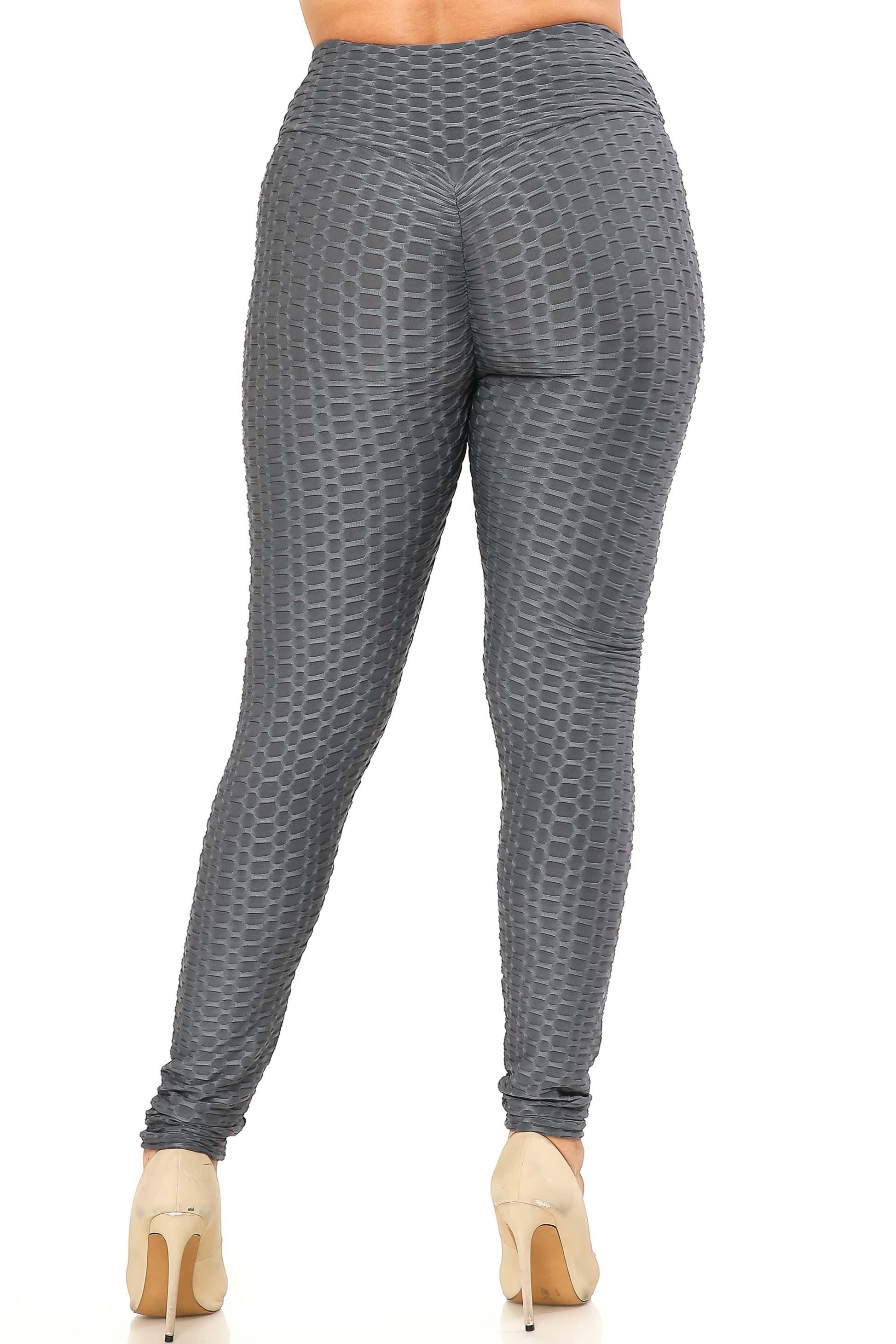 Scrunch Butt High Waisted Plus Size Leggings