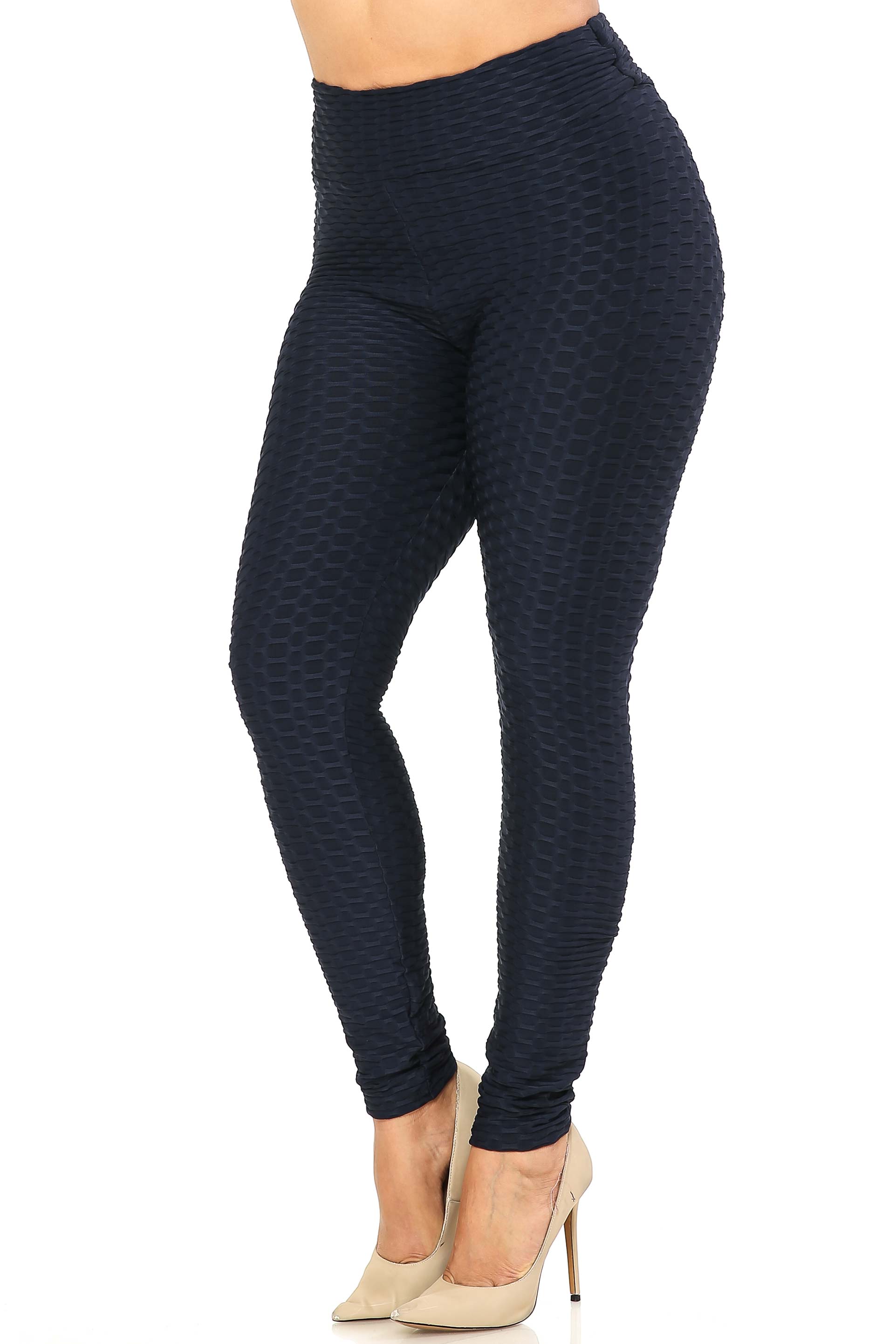 Scrunch Butt High Waisted Plus Size Leggings
