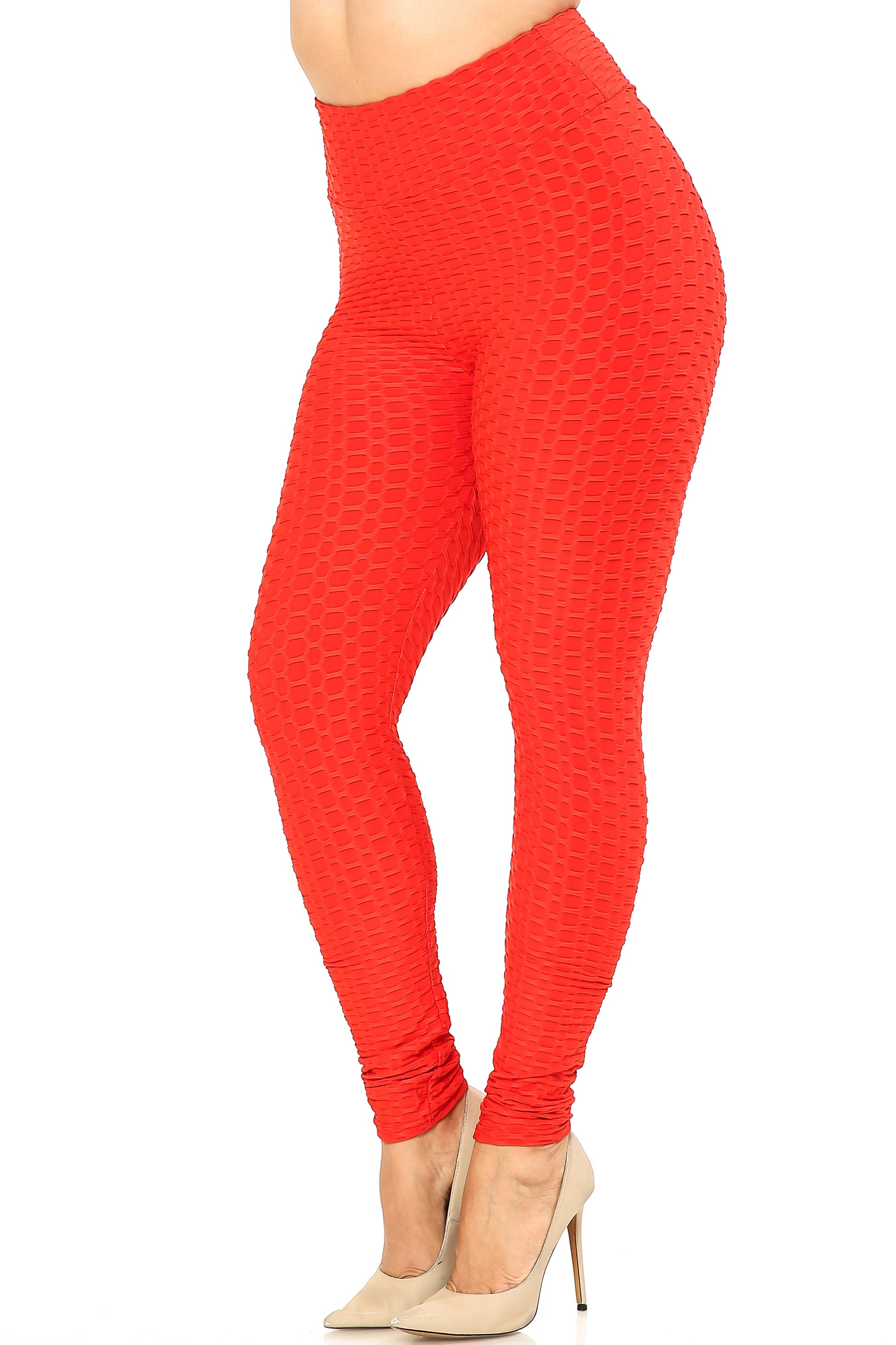 Scrunch Butt High Waisted Plus Size Leggings