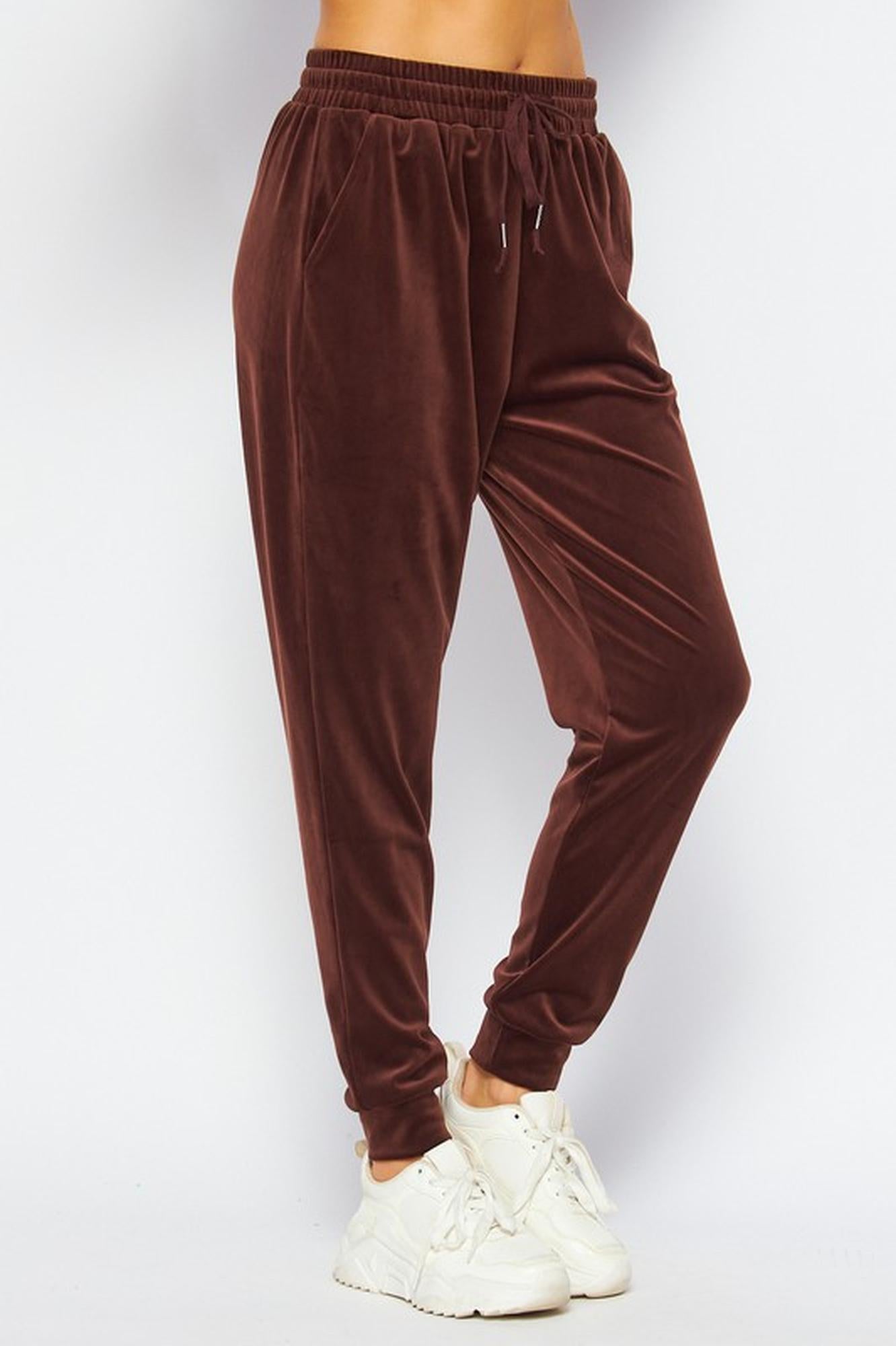 Comfy Velour Plus Size Joggers