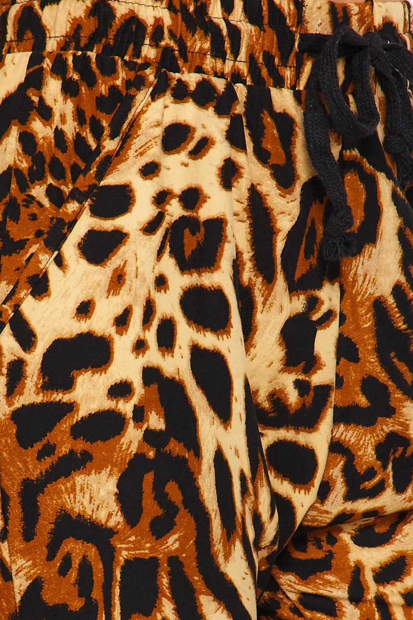 Buttery Smooth Predator Leopard Plus Size Joggers
