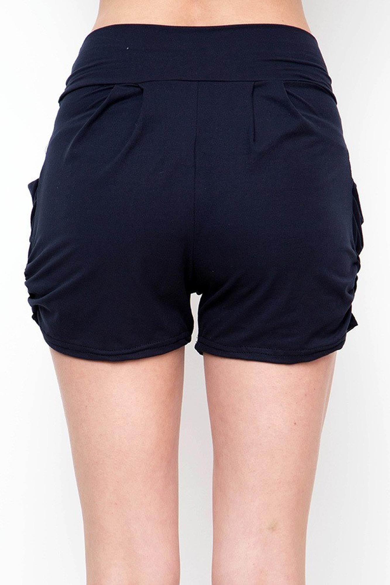 Buttery Smooth Solid Basic Plus Size Harem Shorts