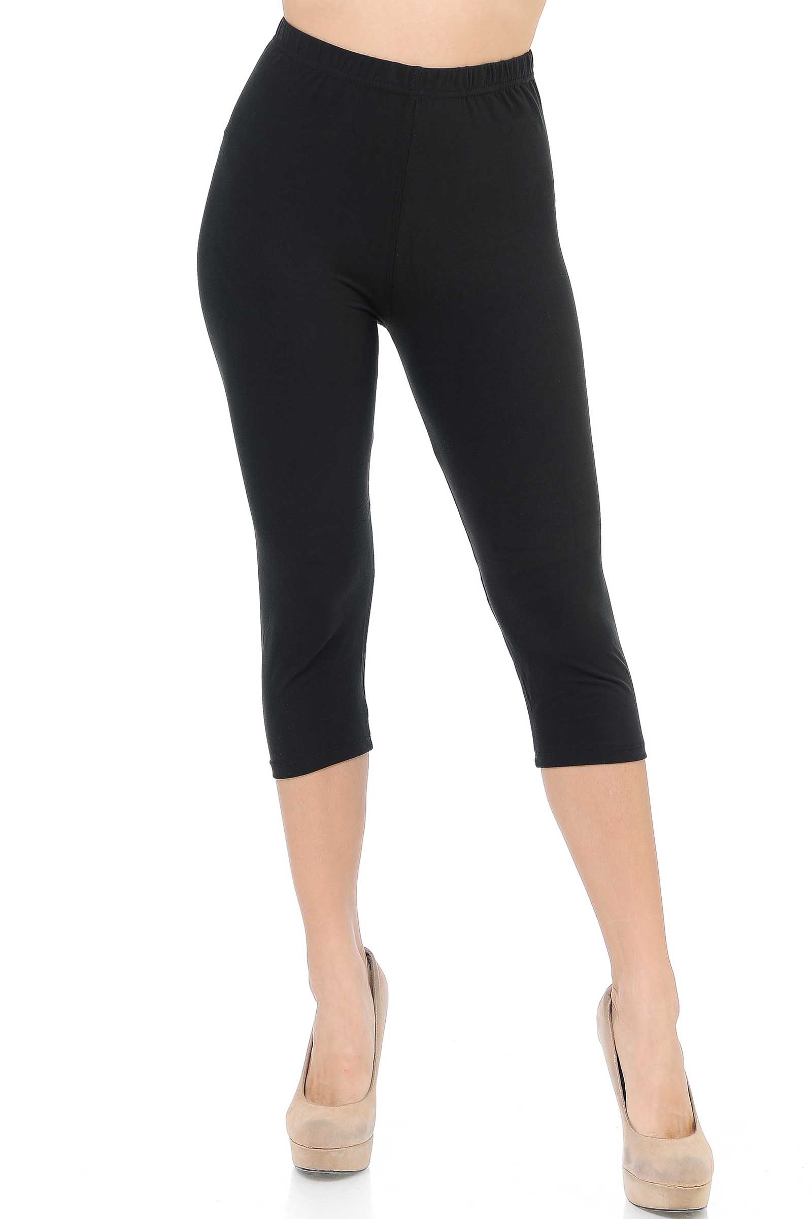 Buttery Smooth Basic Solid Capris | New Mix