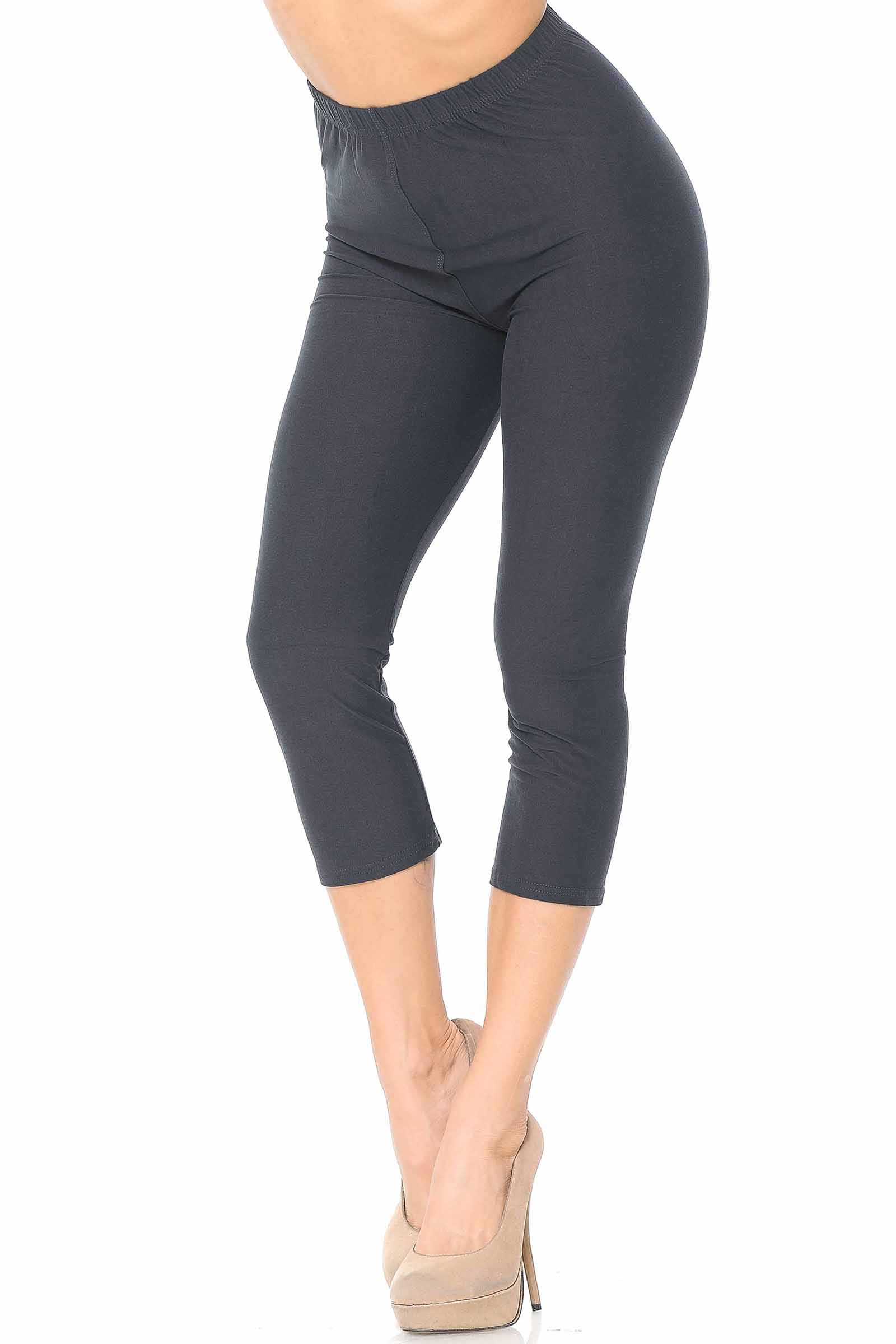 Buttery Smooth Basic Solid Capris | New Mix