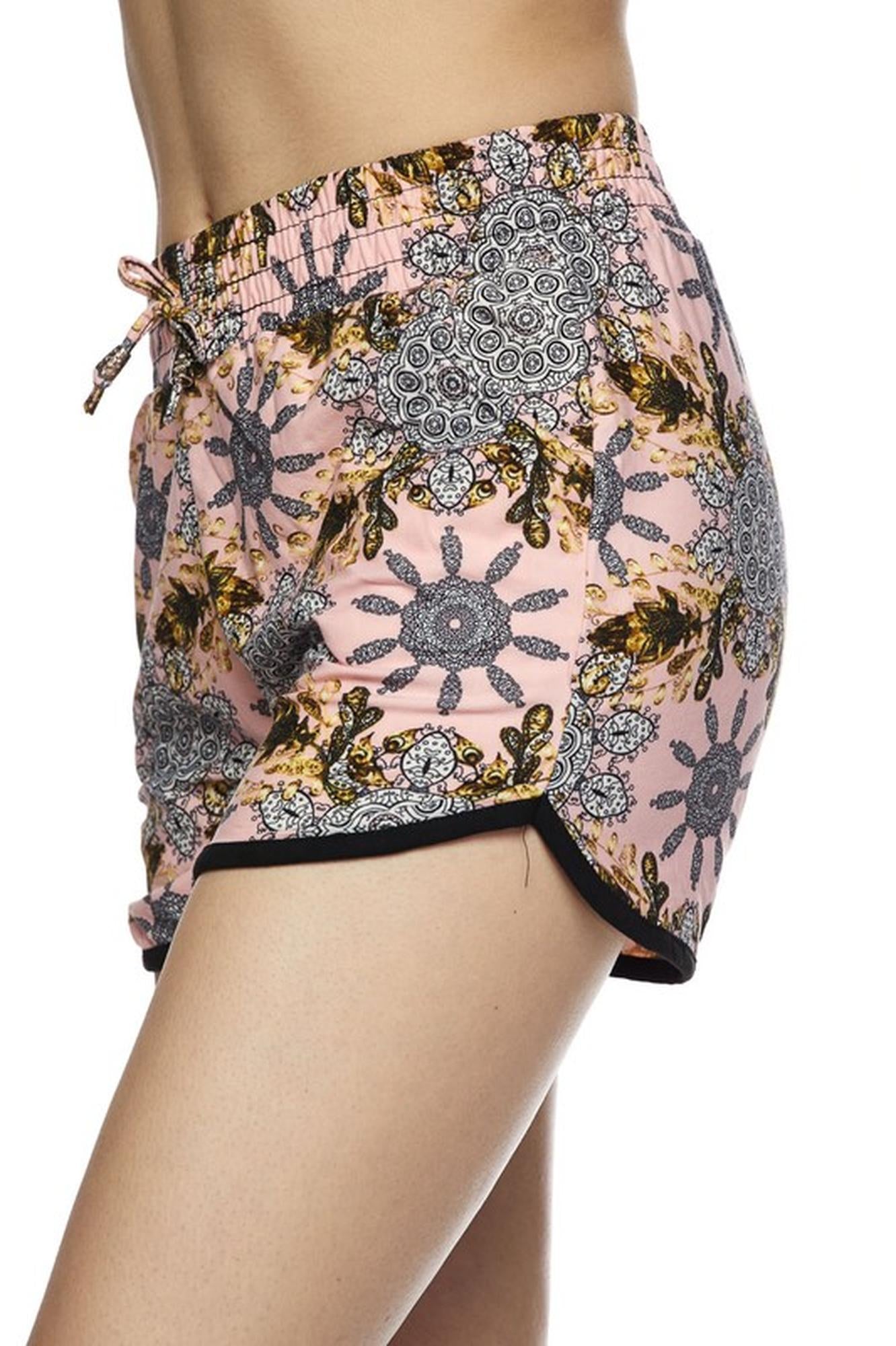 Gorgeous Pink Motif Dolphin Shorts
