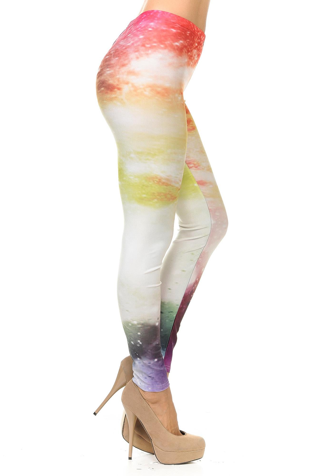 Premium Graphic Sunrise Galaxy Leggings