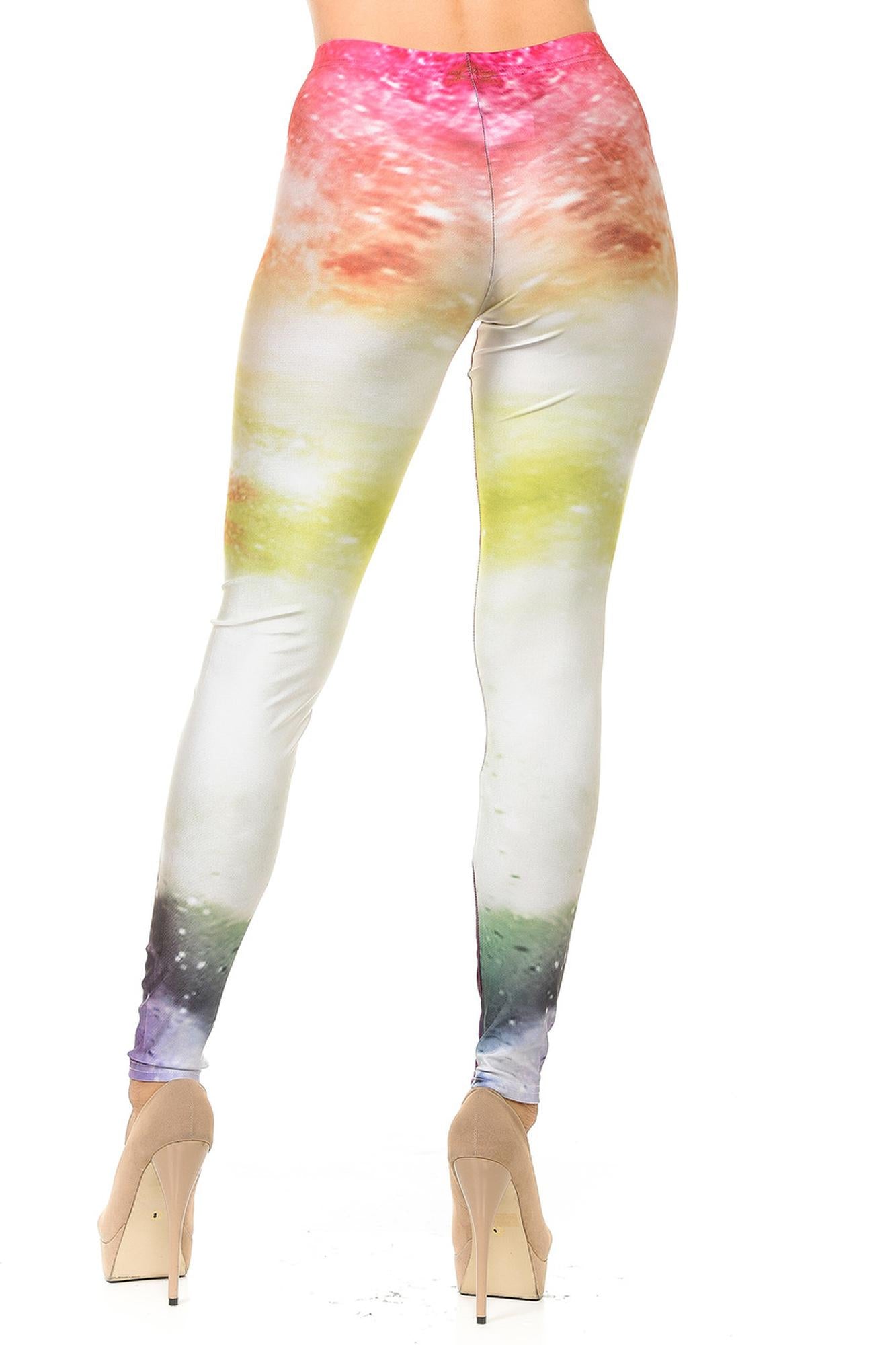 Premium Graphic Sunrise Galaxy Leggings