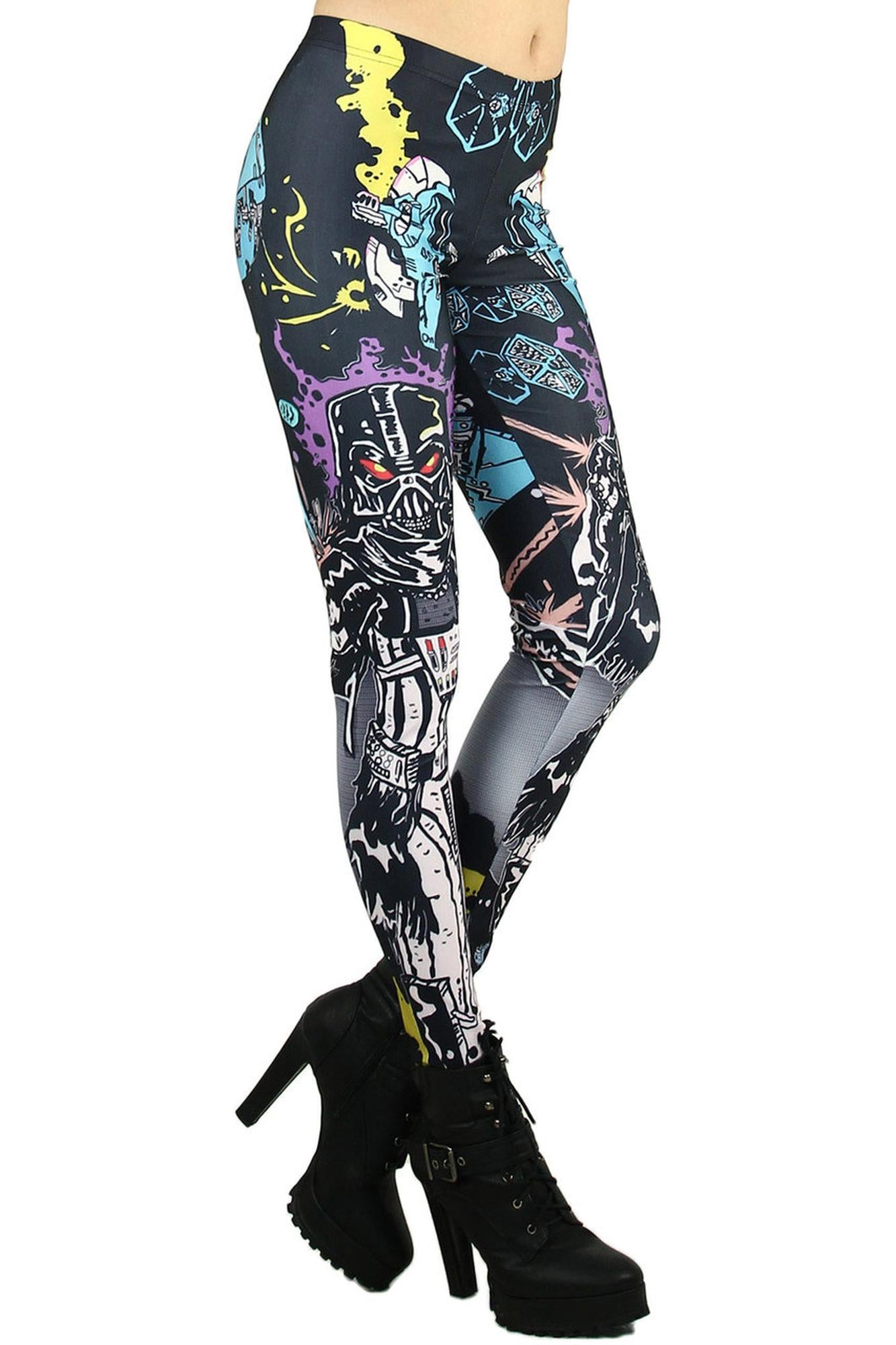 Vader Cartoon Leggings