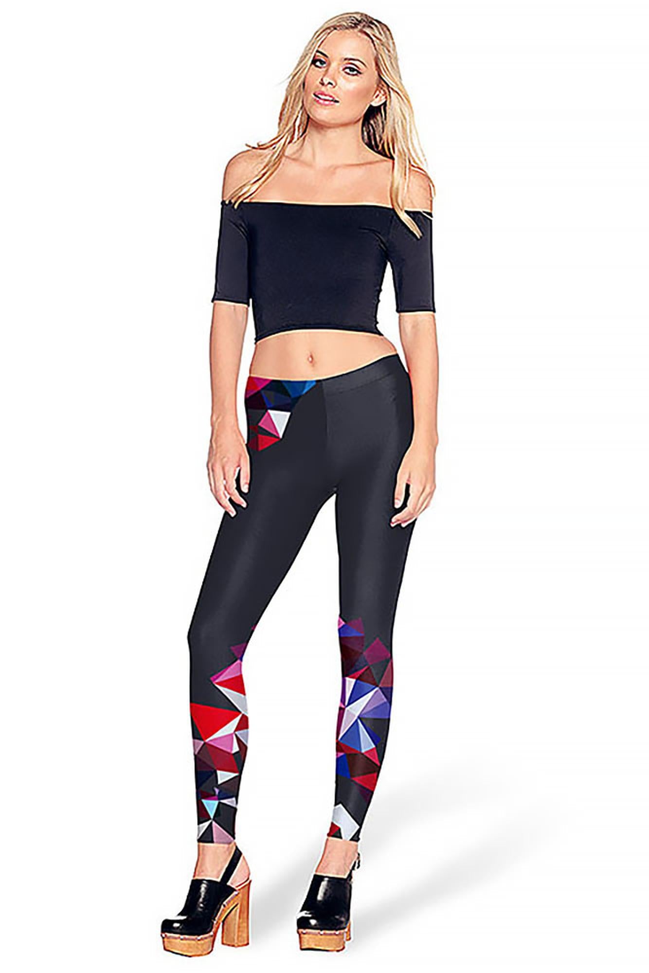 Crystal Patch Leggings