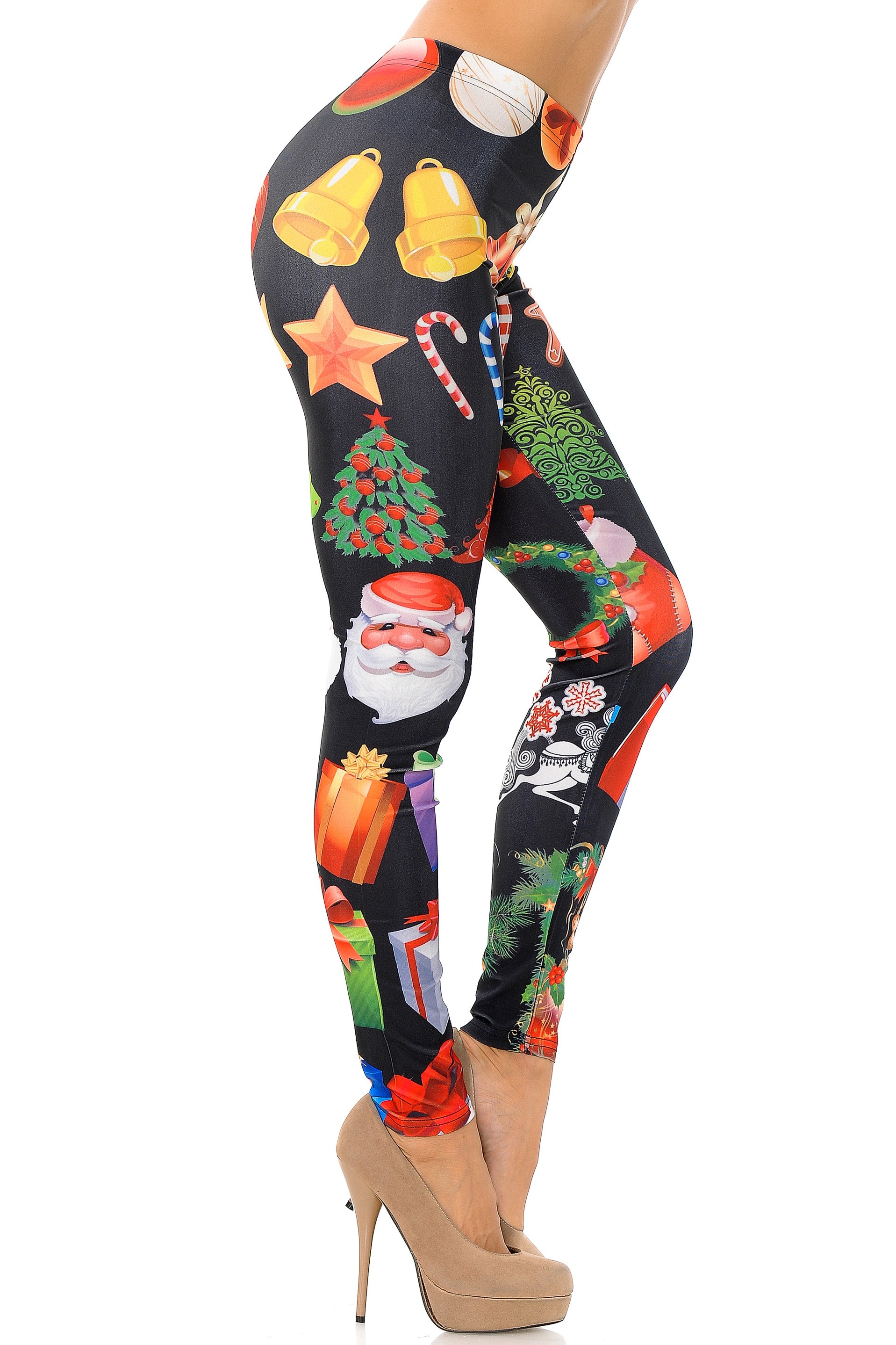 The Spirit of Christmas Leggings - Plus Size
