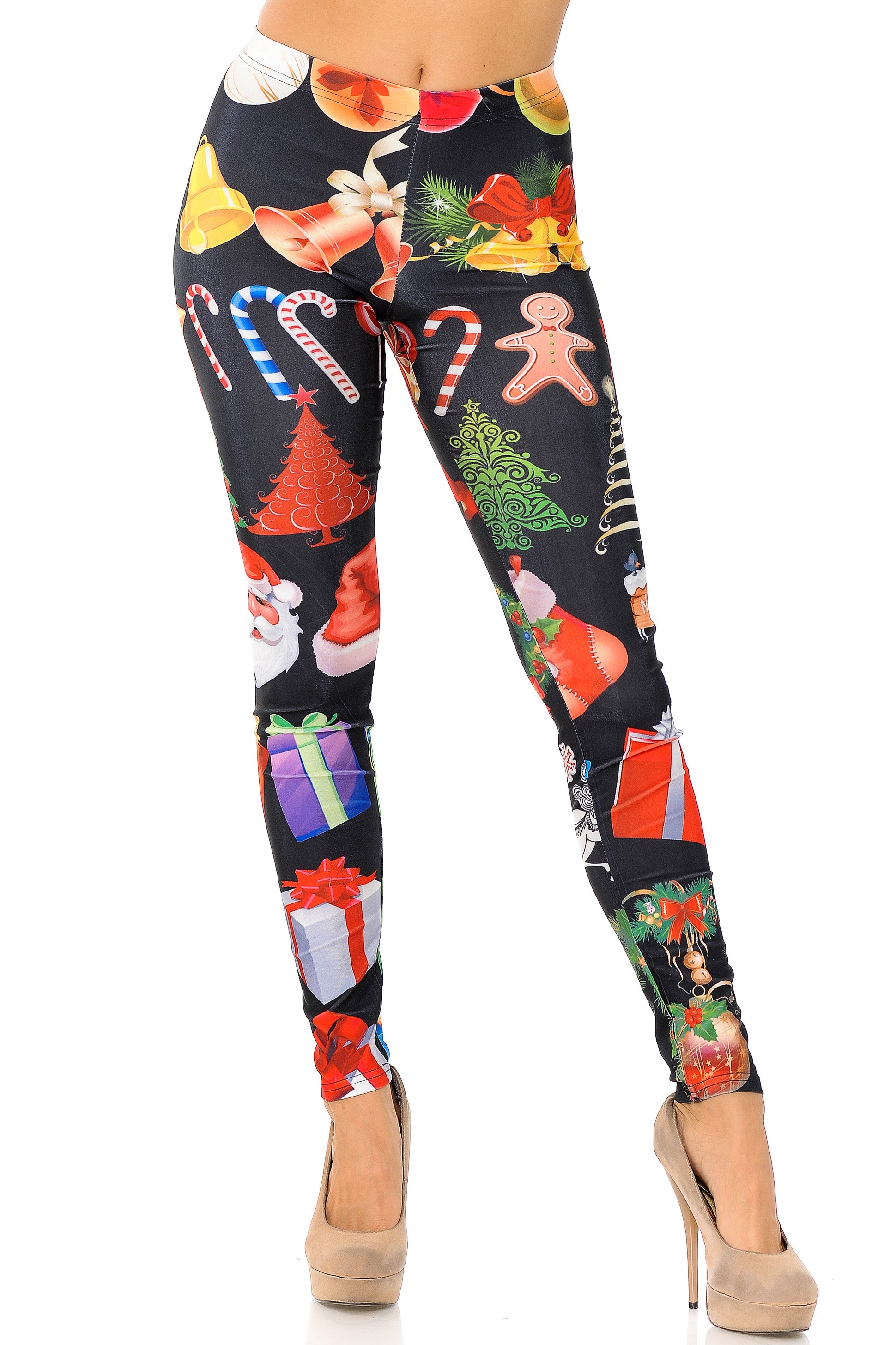 The Spirit of Christmas Leggings - Plus Size