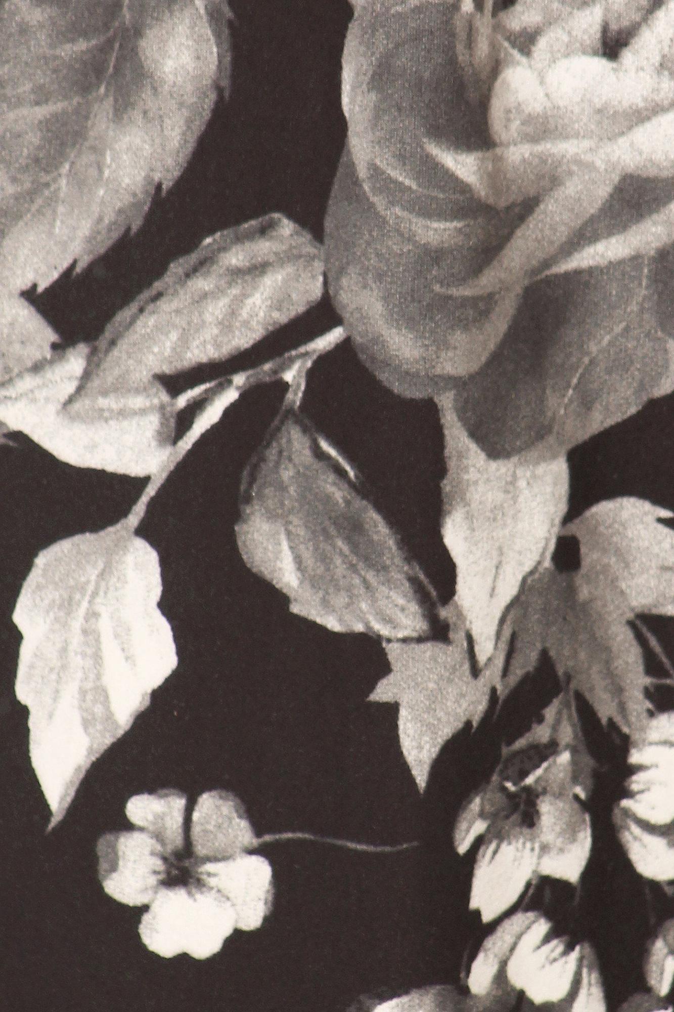 Buttery Smooth Monochrome Rose Plus Size Joggers