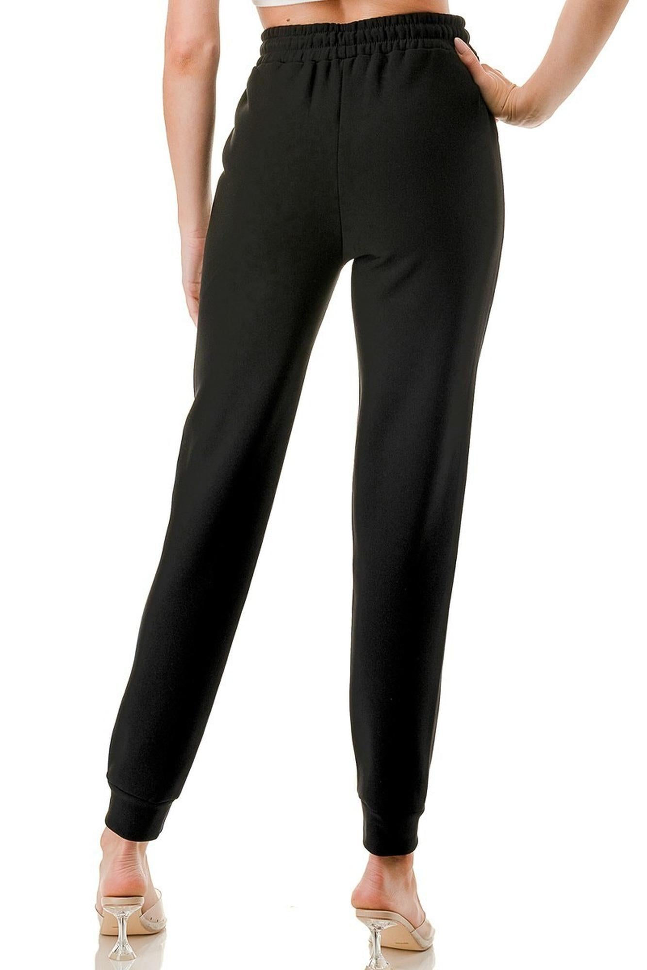 Cozy Warm Fleece Lined Jogger with Drawstring