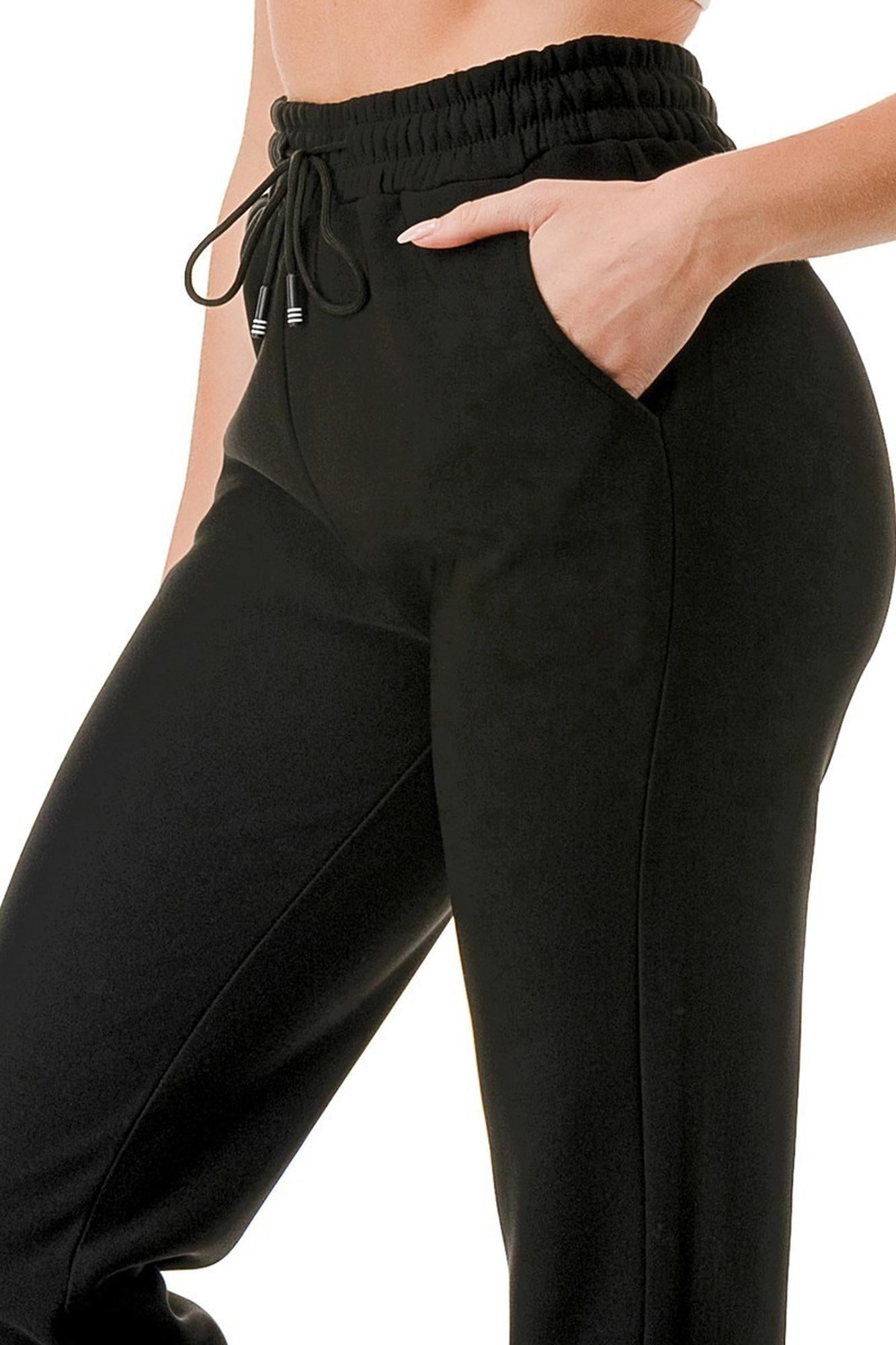 Cozy Warm Fleece Lined Jogger with Drawstring