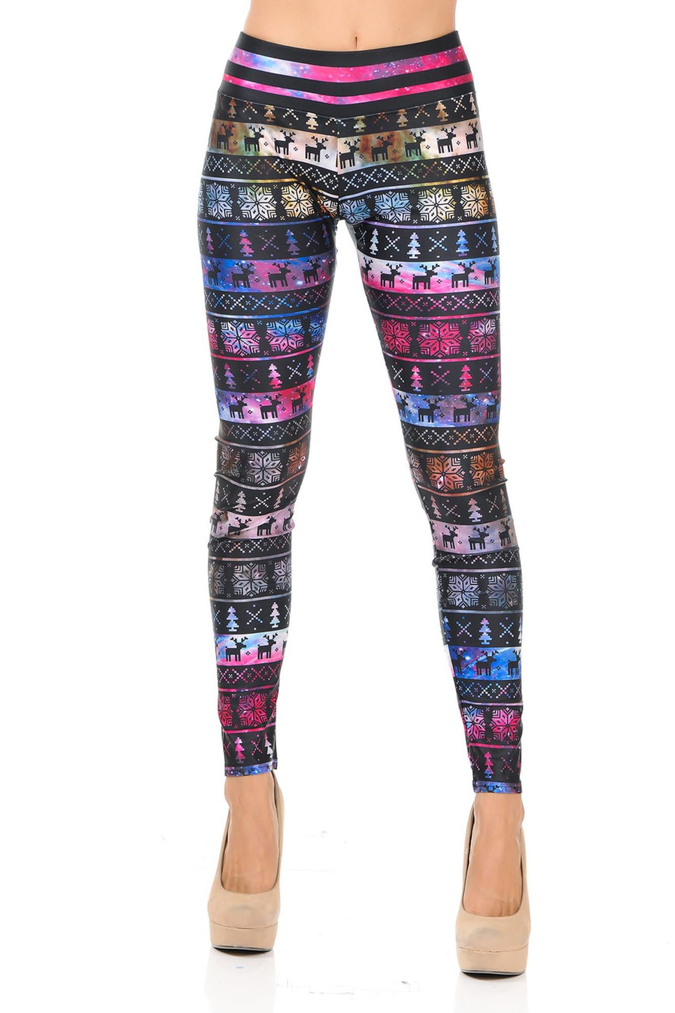 Christmas Galaxy Leggings