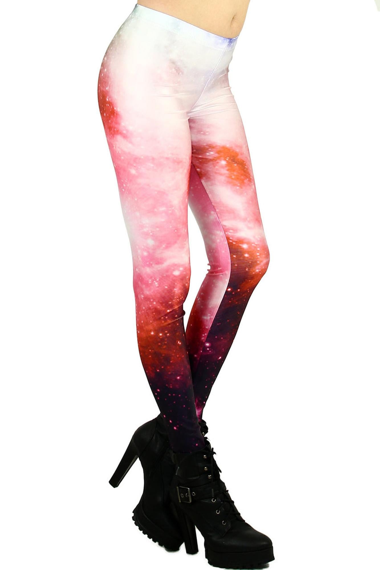 Rose Galaxy Leggings